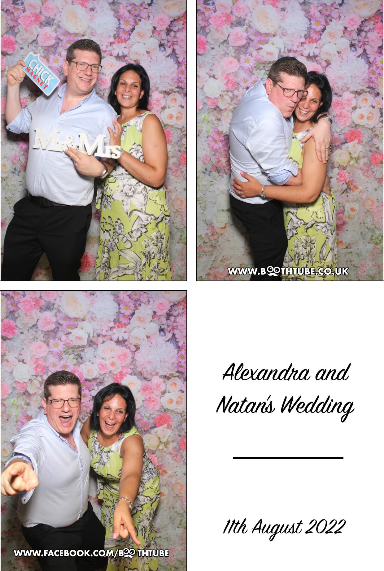 Alexandra & Natan's Wedding | View more photos from the event at gallery.boothtube.co.uk/u/BoothtubeLtd/Alexandra-Natans-Wedding