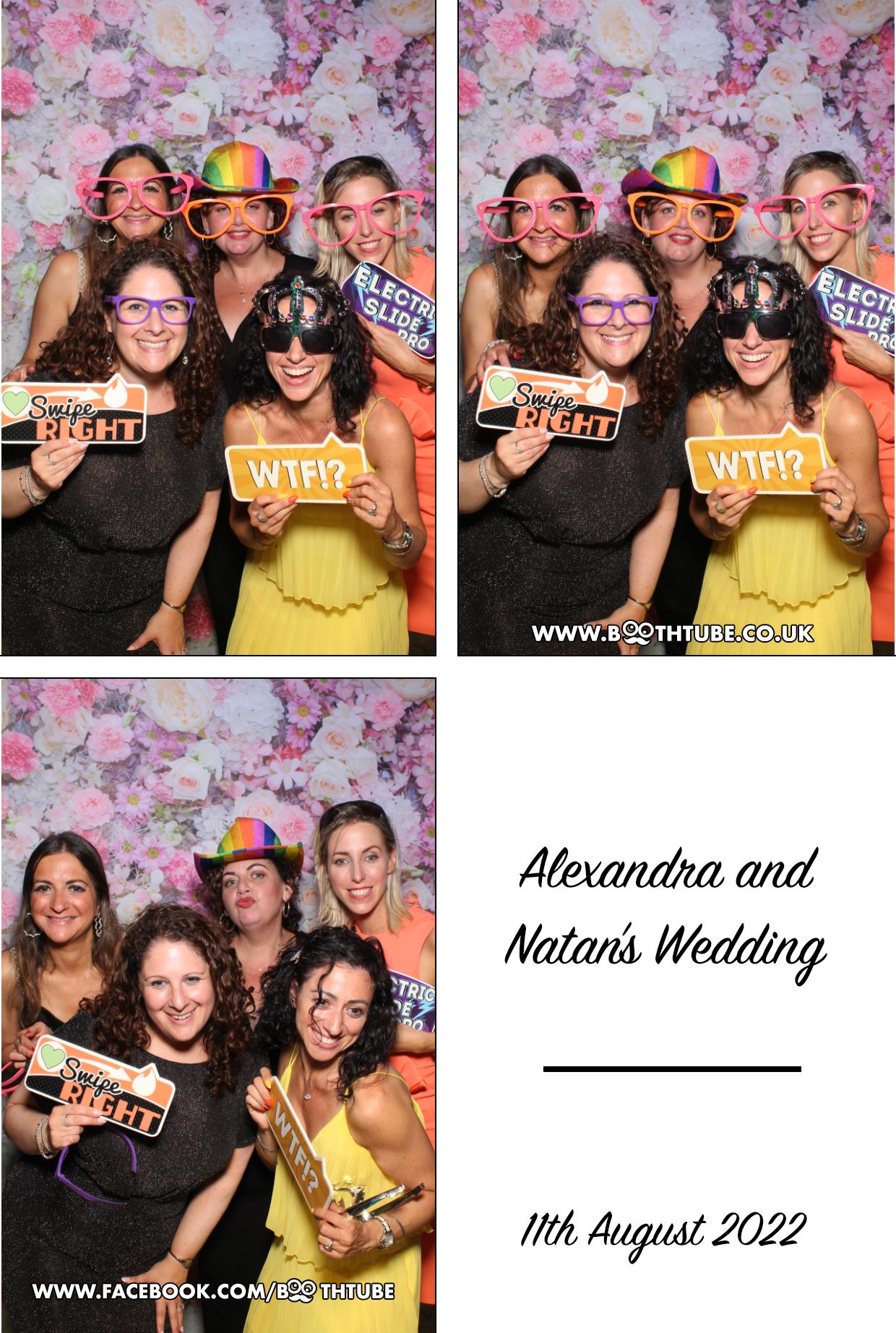 Alexandra & Natan's Wedding | View more photos from the event at gallery.boothtube.co.uk/u/BoothtubeLtd/Alexandra-Natans-Wedding