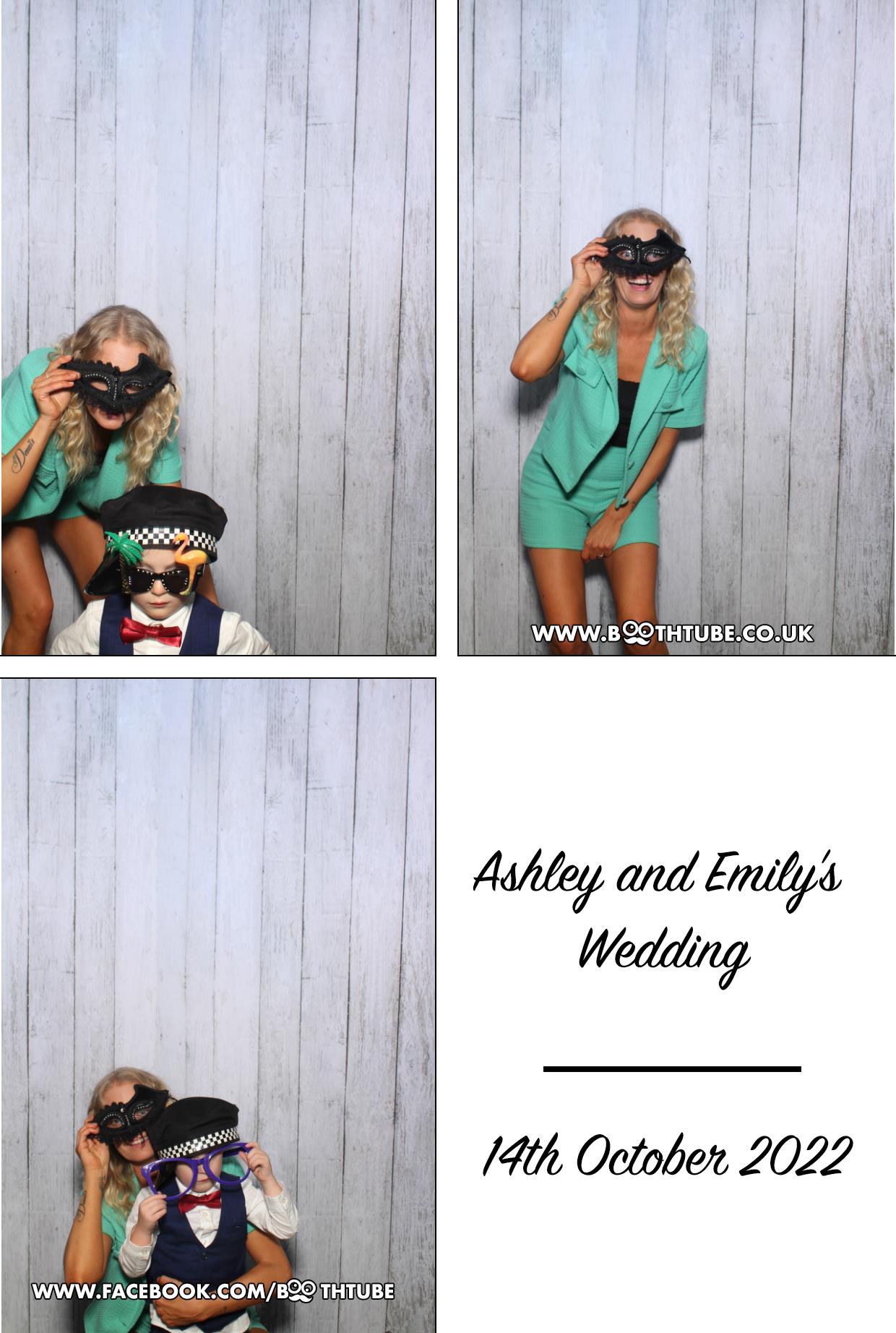 Ashley & Emily's Wedding | View more photos from the event at gallery.boothtube.co.uk/u/BoothtubeLtd/Ashley-Emilys-Wedding