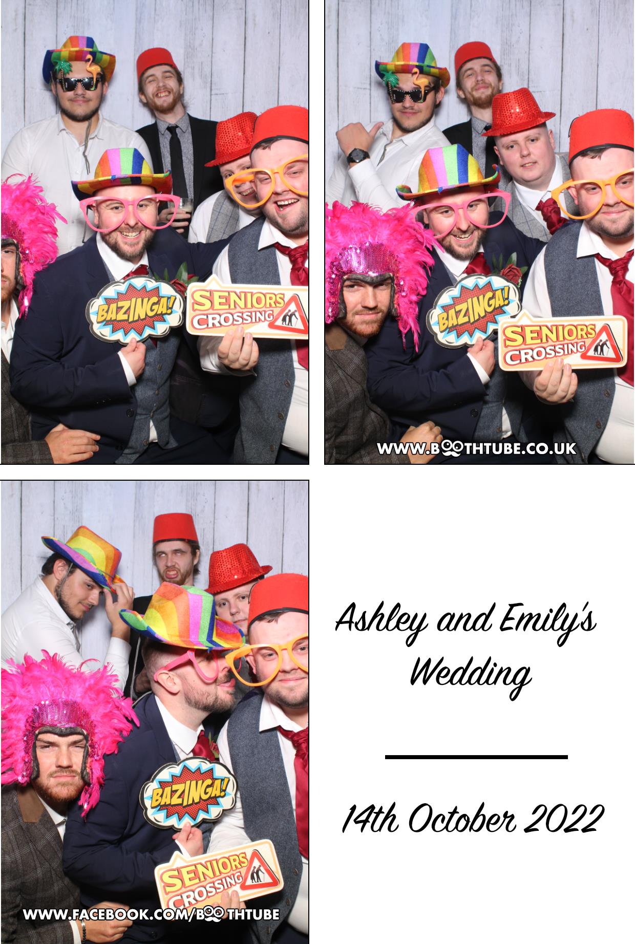 Ashley & Emily's Wedding | View more photos from the event at gallery.boothtube.co.uk/u/BoothtubeLtd/Ashley-Emilys-Wedding