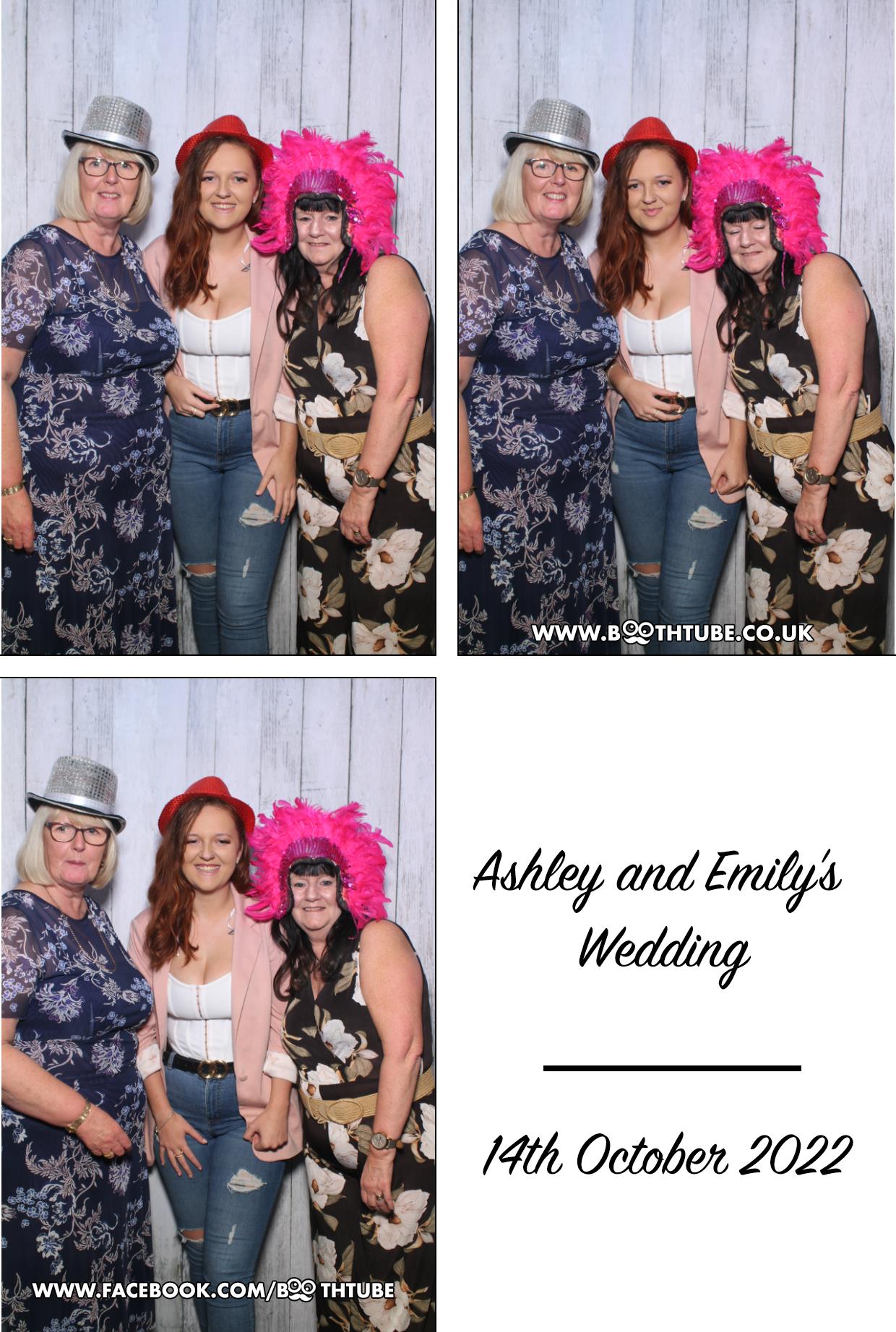 Ashley & Emily's Wedding | View more photos from the event at gallery.boothtube.co.uk/u/BoothtubeLtd/Ashley-Emilys-Wedding