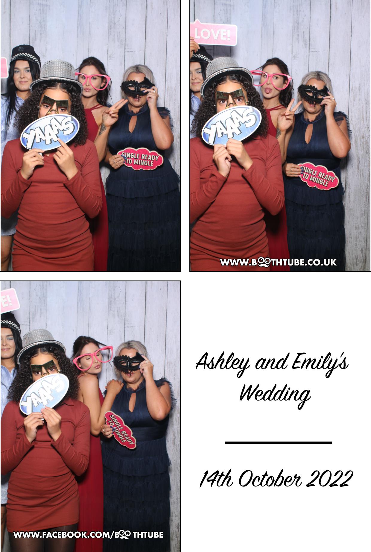 Ashley & Emily's Wedding | View more photos from the event at gallery.boothtube.co.uk/u/BoothtubeLtd/Ashley-Emilys-Wedding