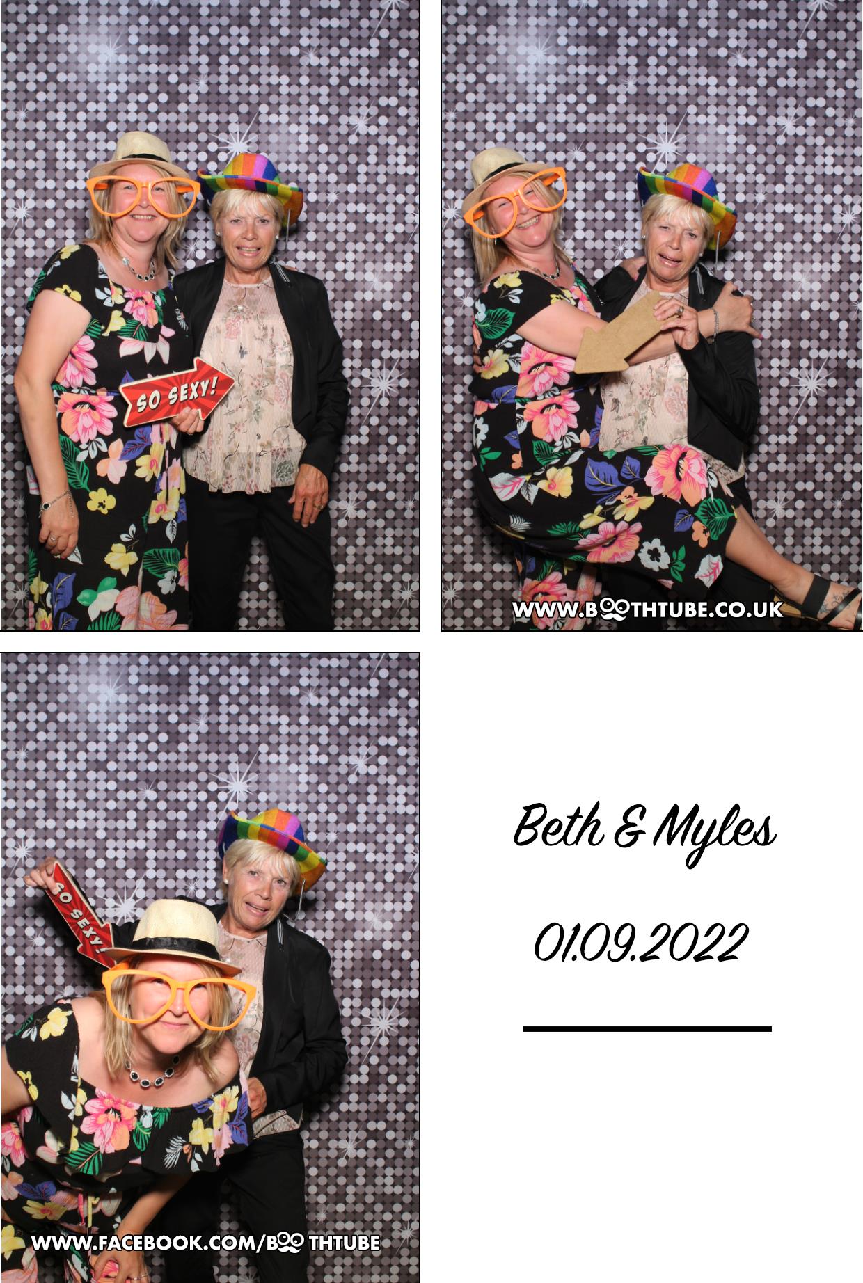 Beth & Myles's Wedding | View more photos from the event at gallery.boothtube.co.uk/u/BoothtubeLtd/Beth-Myless-Wedding