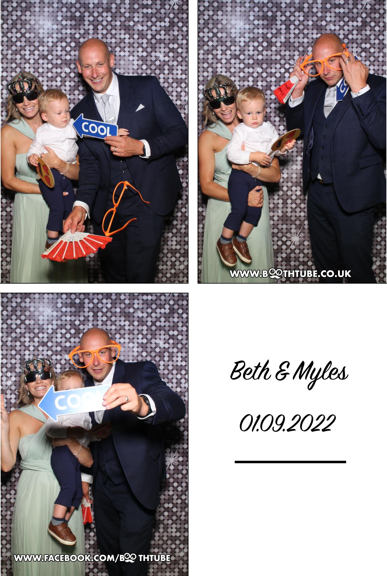 Beth & Myles's Wedding | View more photos from the event at gallery.boothtube.co.uk/u/BoothtubeLtd/Beth-Myless-Wedding