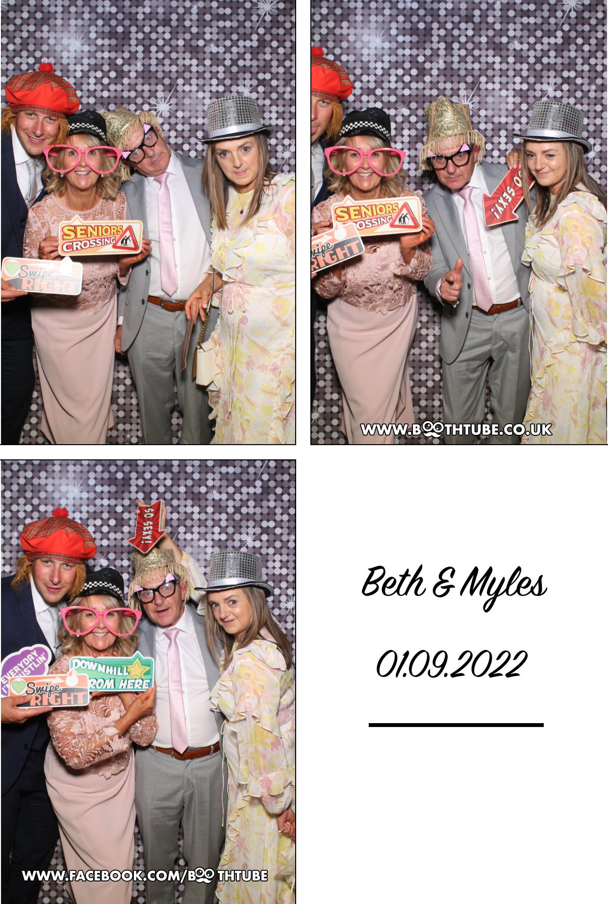 Beth & Myles's Wedding | View more photos from the event at gallery.boothtube.co.uk/u/BoothtubeLtd/Beth-Myless-Wedding