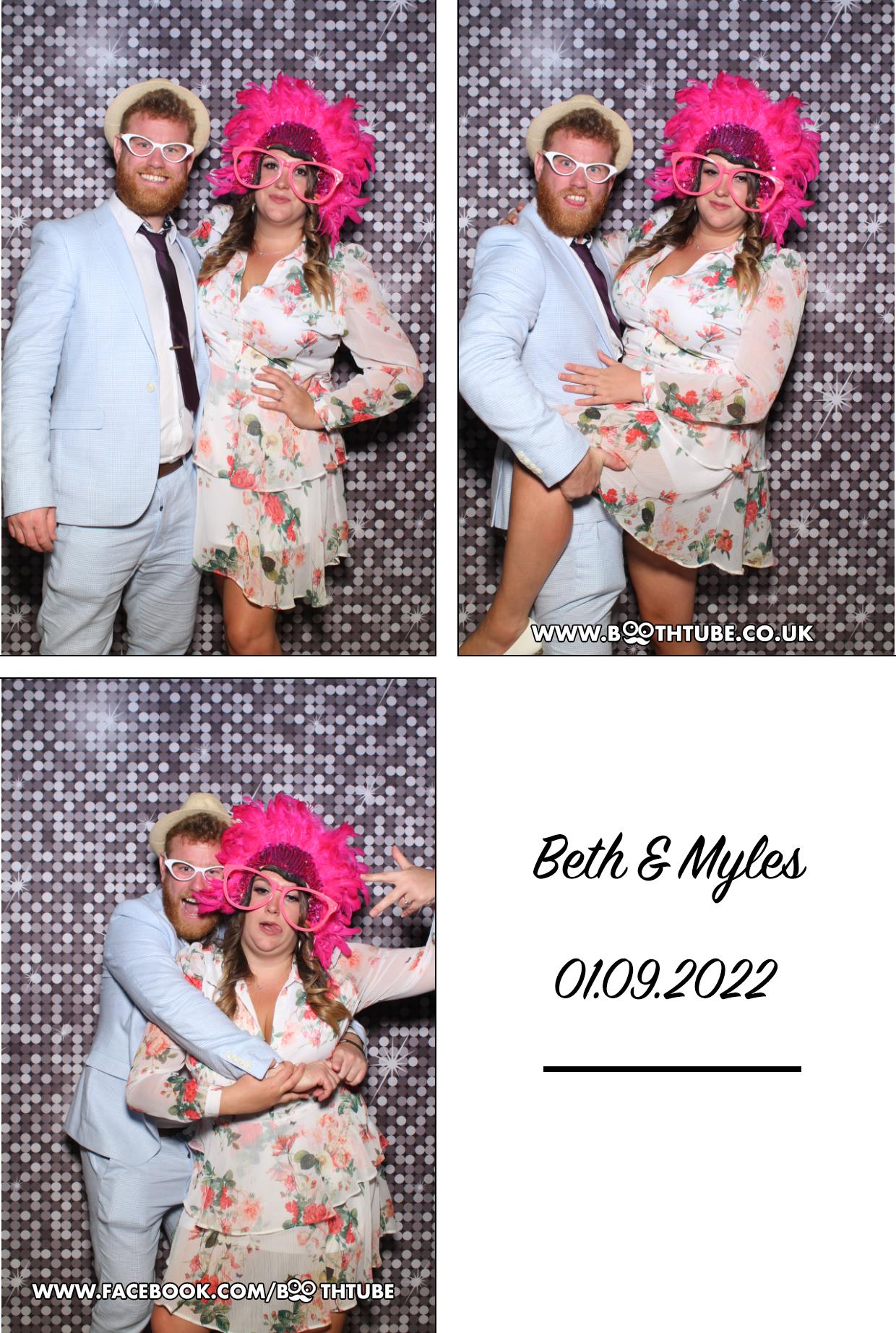 Beth & Myles's Wedding | View more photos from the event at gallery.boothtube.co.uk/u/BoothtubeLtd/Beth-Myless-Wedding