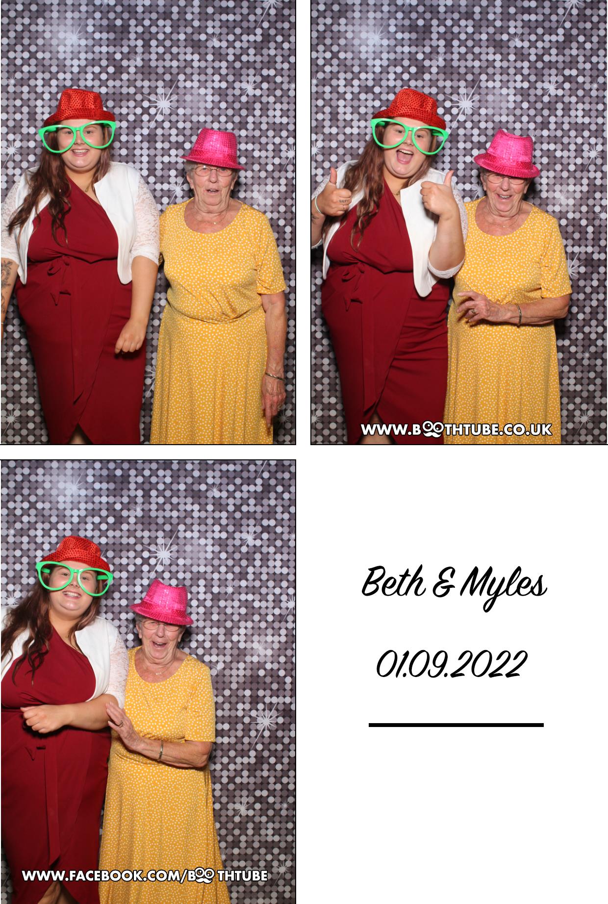 Beth & Myles's Wedding | View more photos from the event at gallery.boothtube.co.uk/u/BoothtubeLtd/Beth-Myless-Wedding