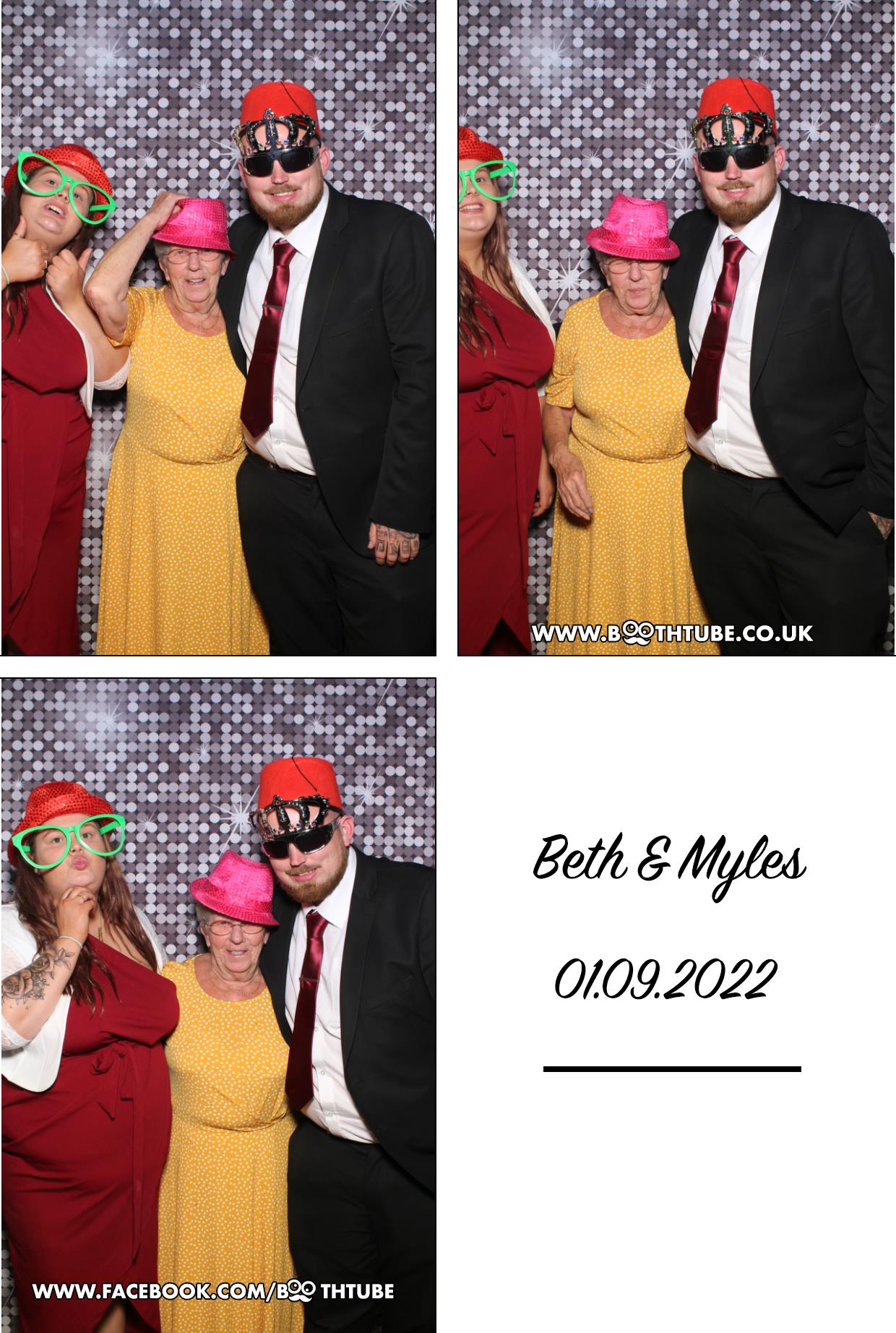 Beth & Myles's Wedding | View more photos from the event at gallery.boothtube.co.uk/u/BoothtubeLtd/Beth-Myless-Wedding