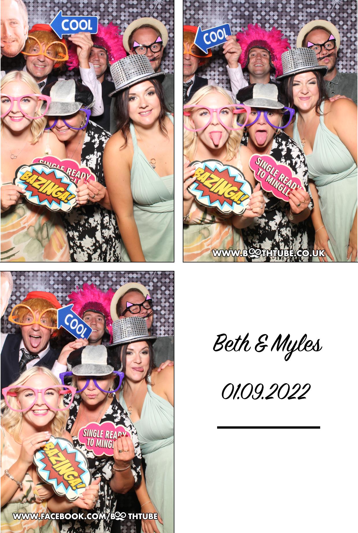 Beth & Myles's Wedding | View more photos from the event at gallery.boothtube.co.uk/u/BoothtubeLtd/Beth-Myless-Wedding