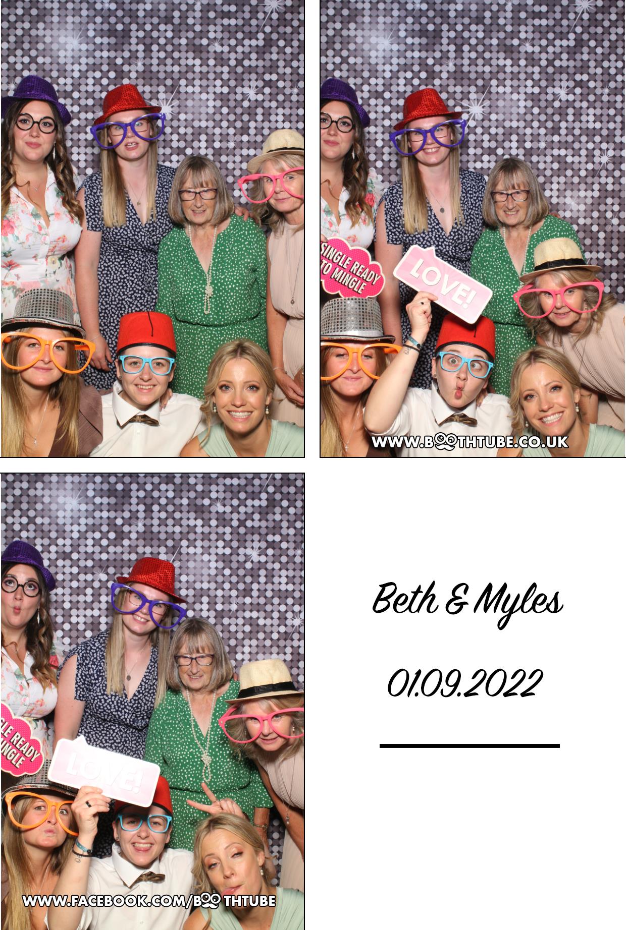 Beth & Myles's Wedding | View more photos from the event at gallery.boothtube.co.uk/u/BoothtubeLtd/Beth-Myless-Wedding