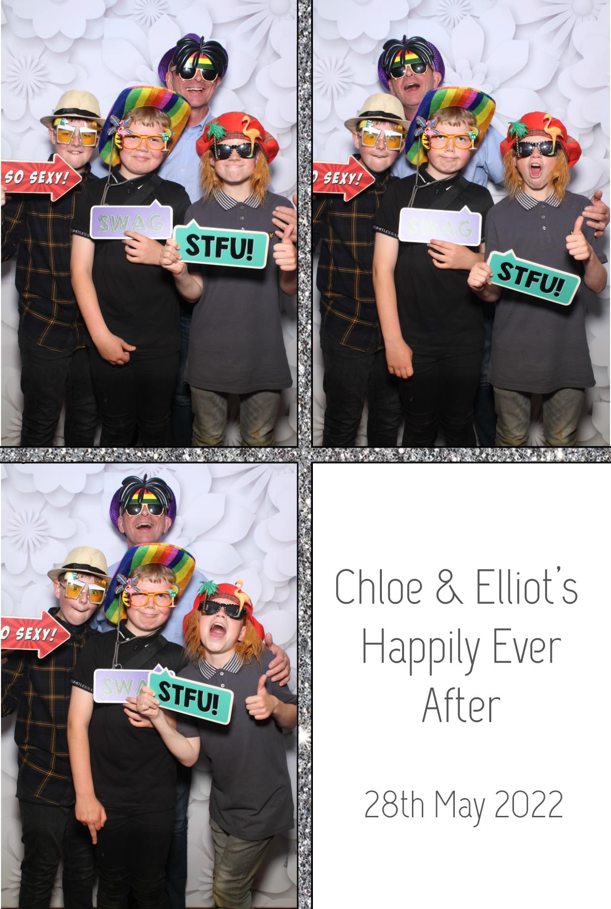 Chloe & Elliot's Happily Ever After | View more photos from the event at gallery.boothtube.co.uk/u/BoothtubeLtd/Chloe-Elliots-Happily-Ever-After