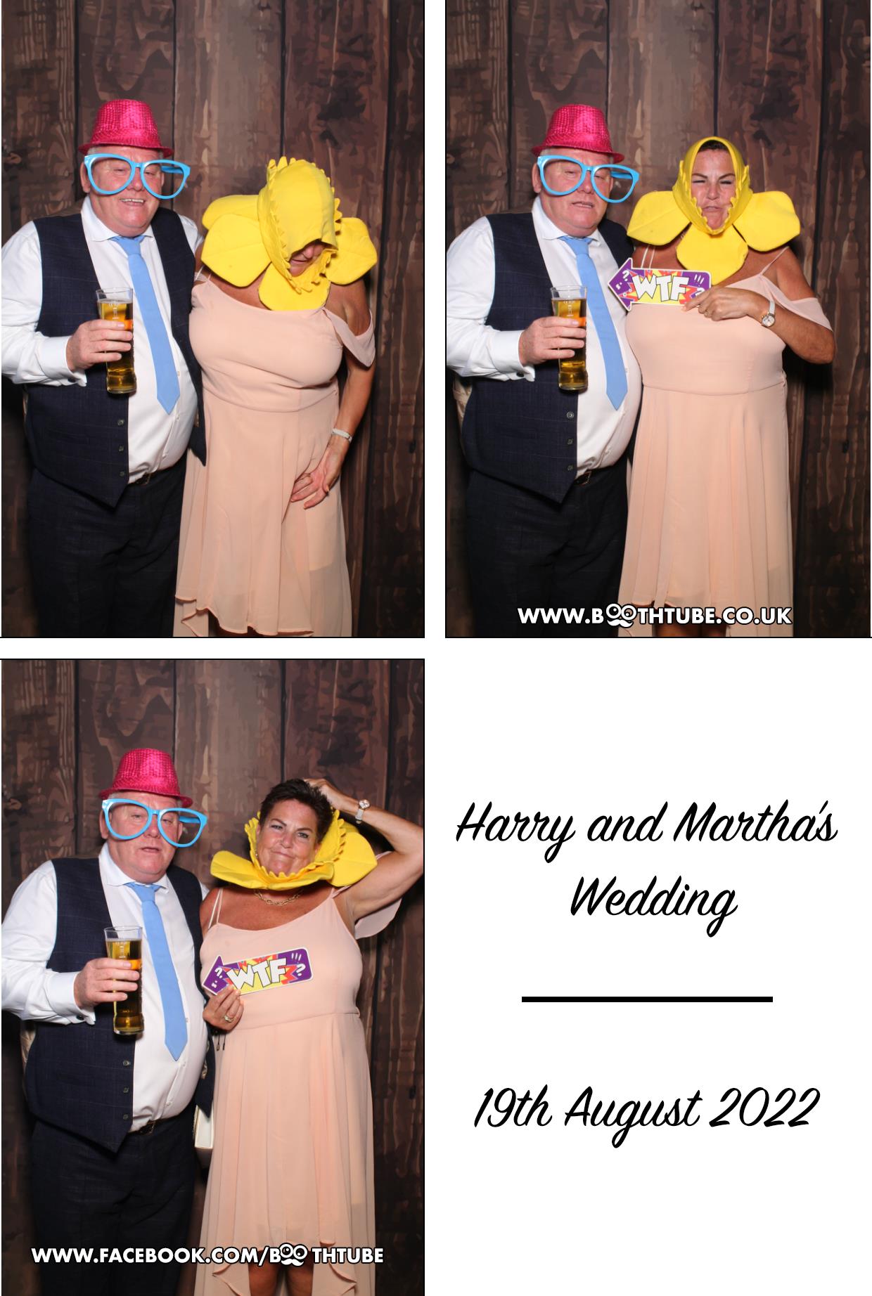 Harry & Martha's Wedding | View more photos from the event at gallery.boothtube.co.uk/u/BoothtubeLtd/Harry-Marthas-Wedding