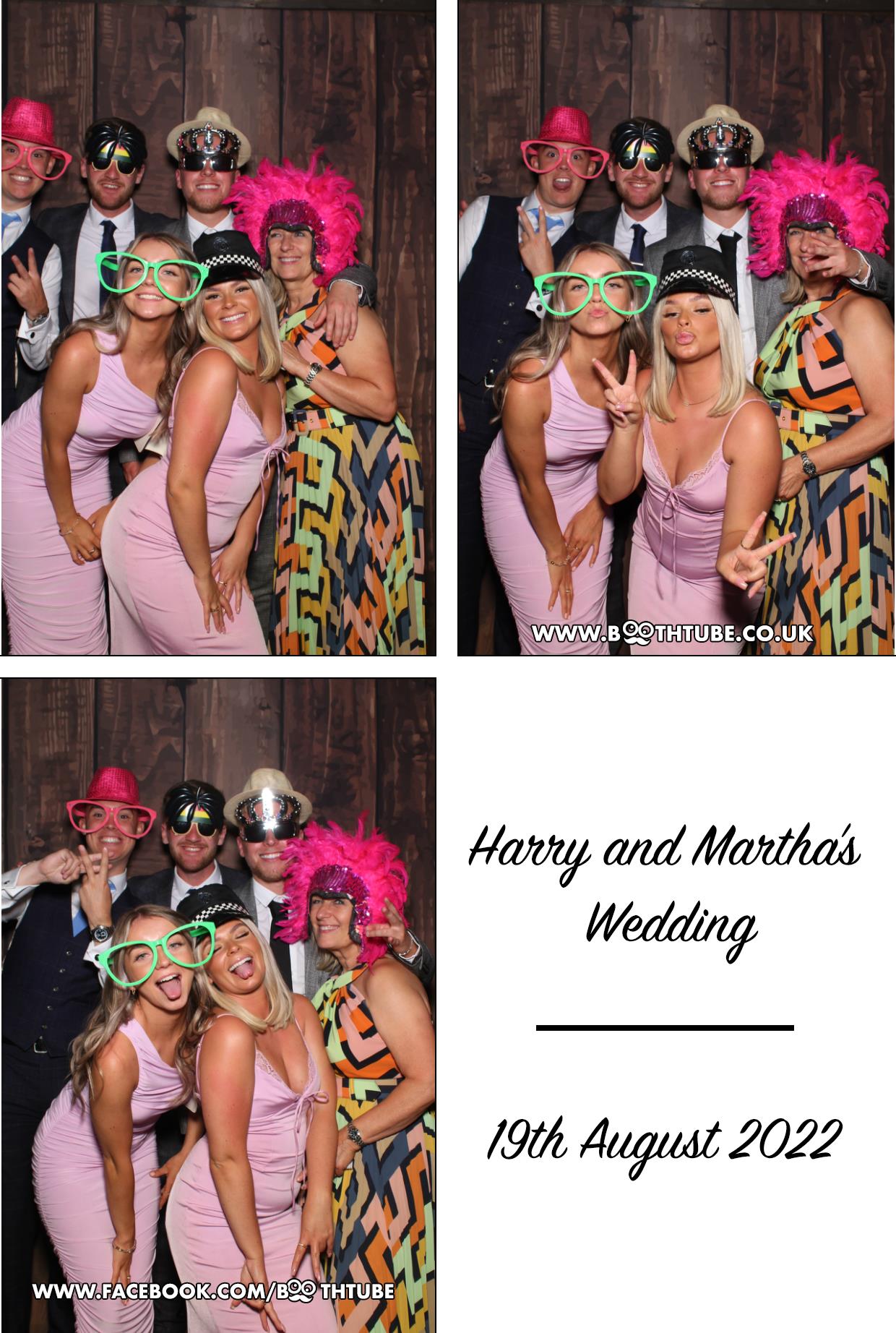 Harry & Martha's Wedding | View more photos from the event at gallery.boothtube.co.uk/u/BoothtubeLtd/Harry-Marthas-Wedding