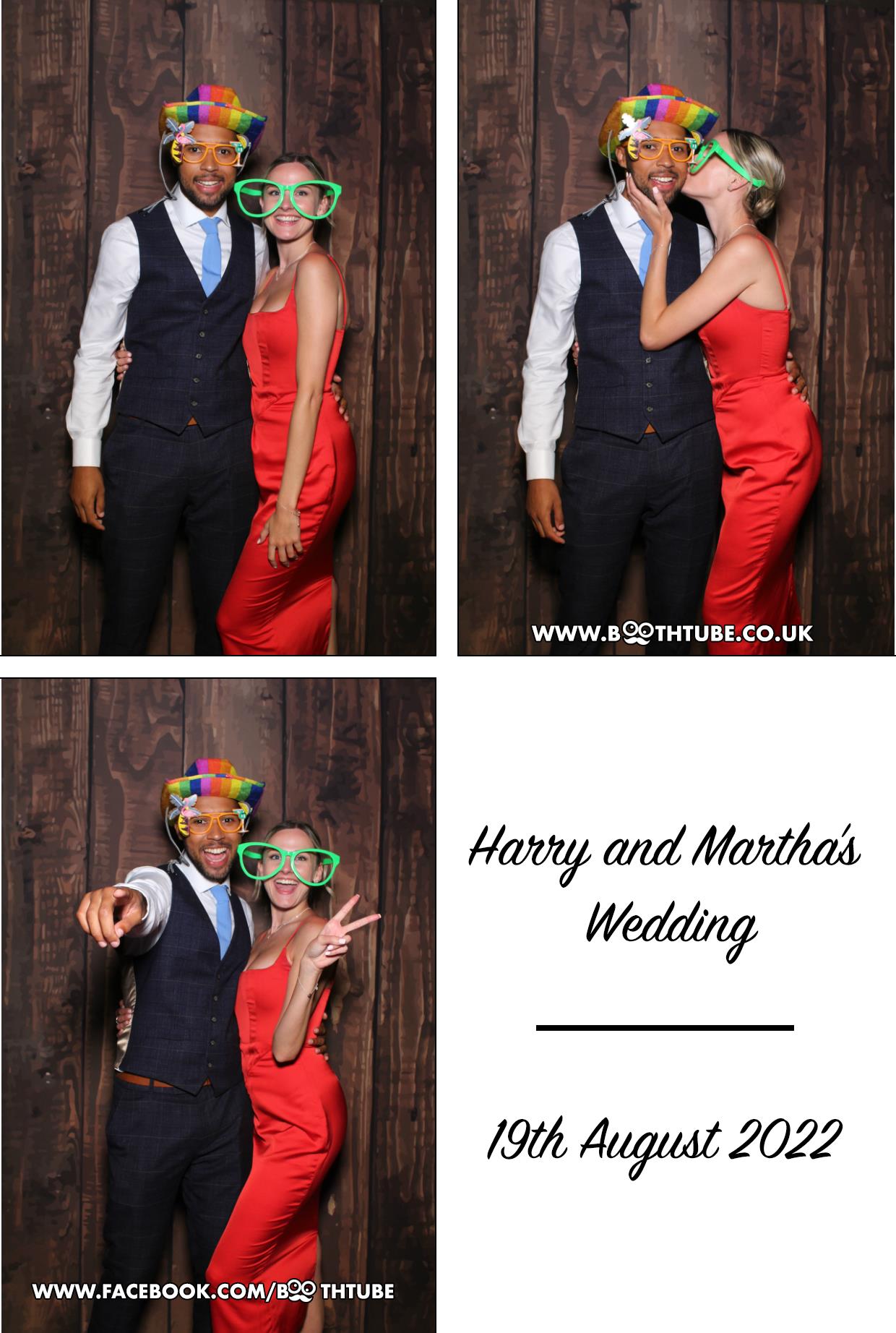 Harry & Martha's Wedding | View more photos from the event at gallery.boothtube.co.uk/u/BoothtubeLtd/Harry-Marthas-Wedding