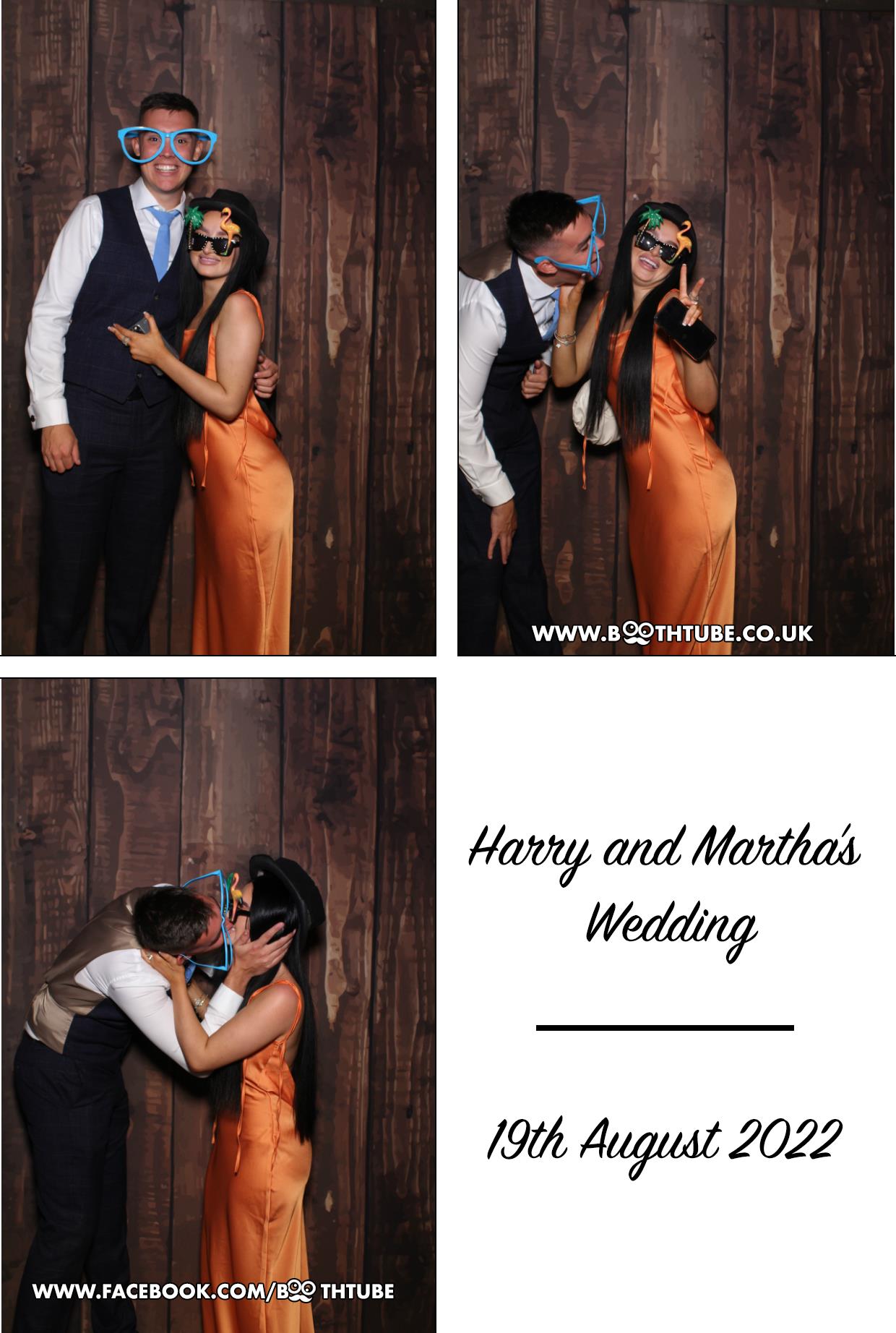 Harry & Martha's Wedding | View more photos from the event at gallery.boothtube.co.uk/u/BoothtubeLtd/Harry-Marthas-Wedding