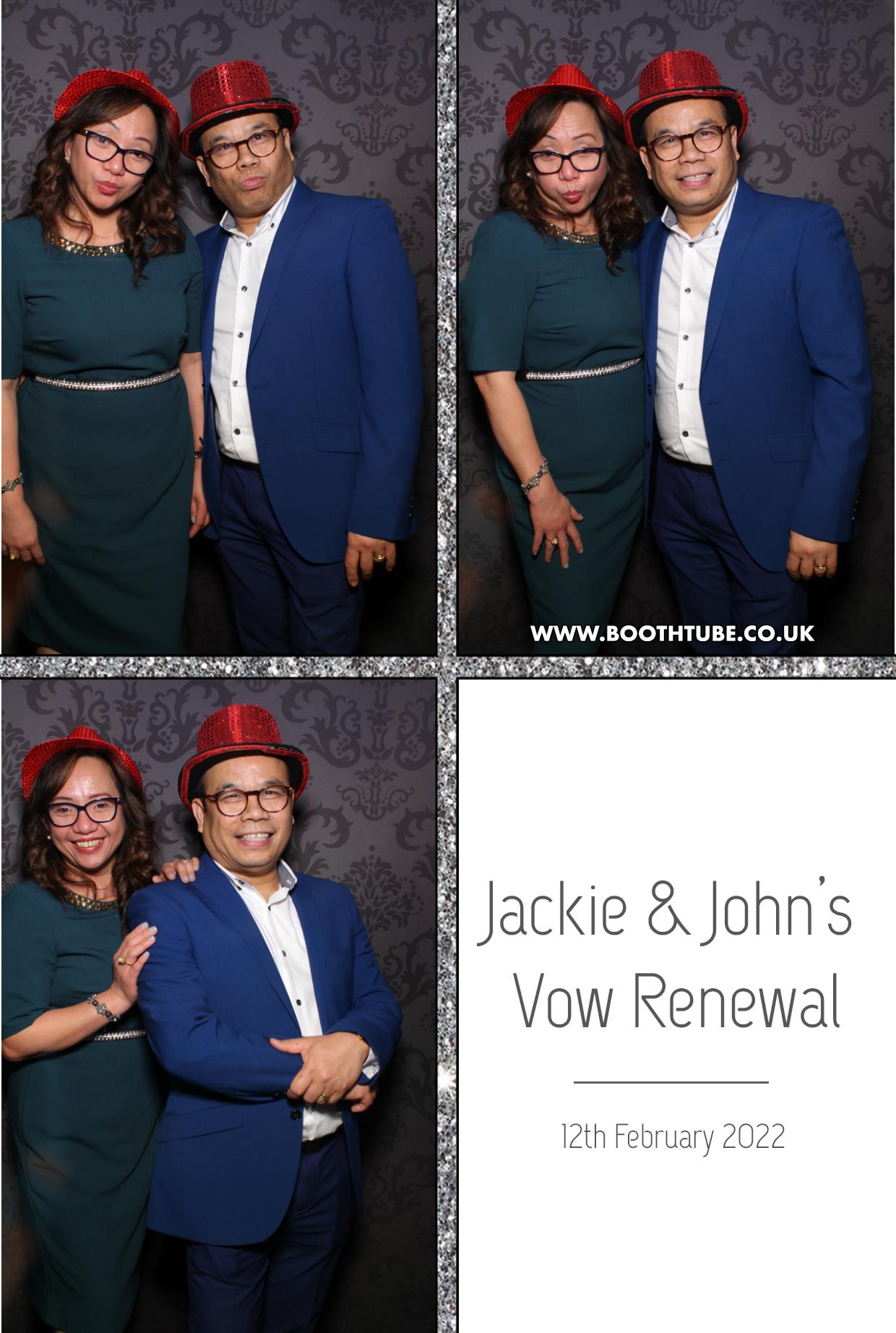 Jackie and John's Vow Renewal | View more photos from the event at gallery.boothtube.co.uk/u/BoothtubeLtd/Jackie-and-Johns-Vow-Renewal