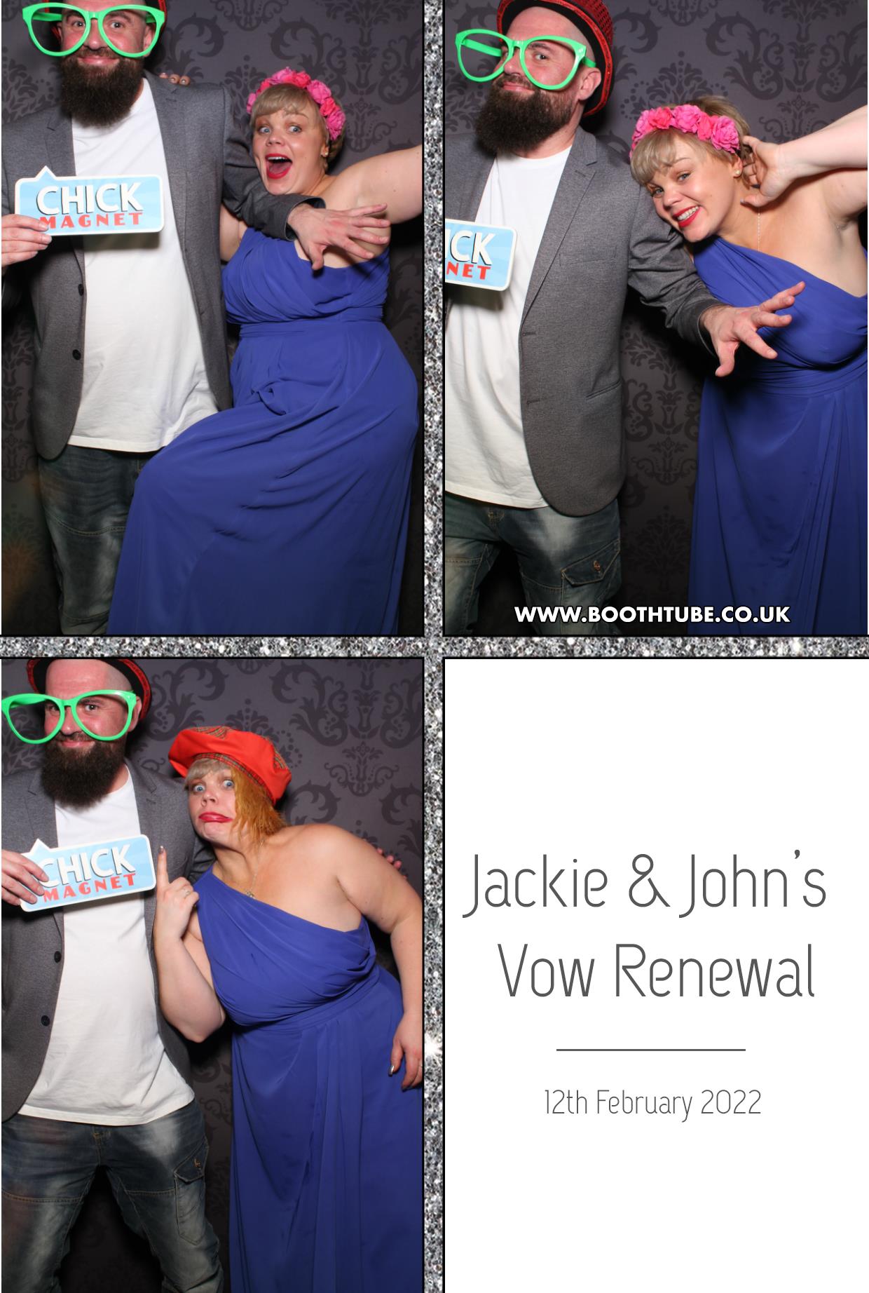 Jackie and John's Vow Renewal | View more photos from the event at gallery.boothtube.co.uk/u/BoothtubeLtd/Jackie-and-Johns-Vow-Renewal