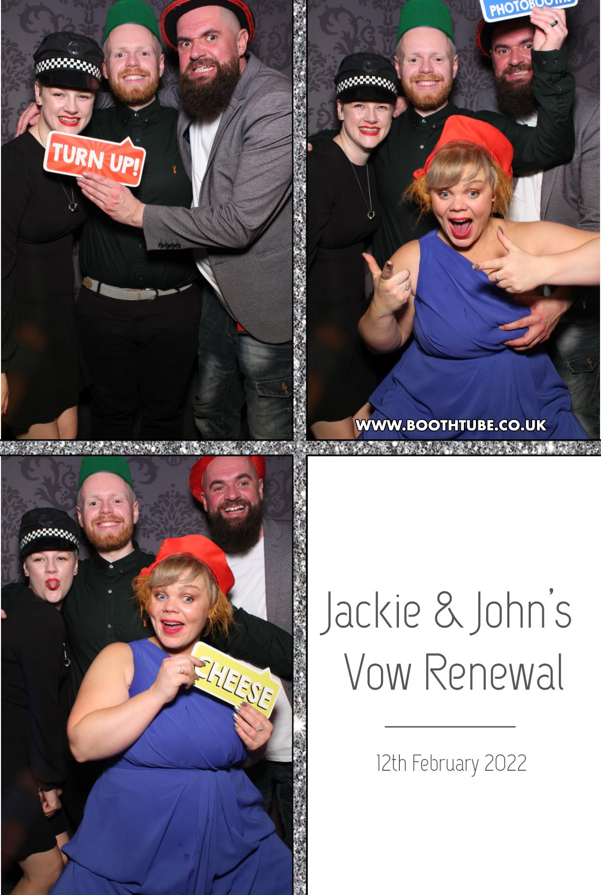 Jackie and John's Vow Renewal | View more photos from the event at gallery.boothtube.co.uk/u/BoothtubeLtd/Jackie-and-Johns-Vow-Renewal