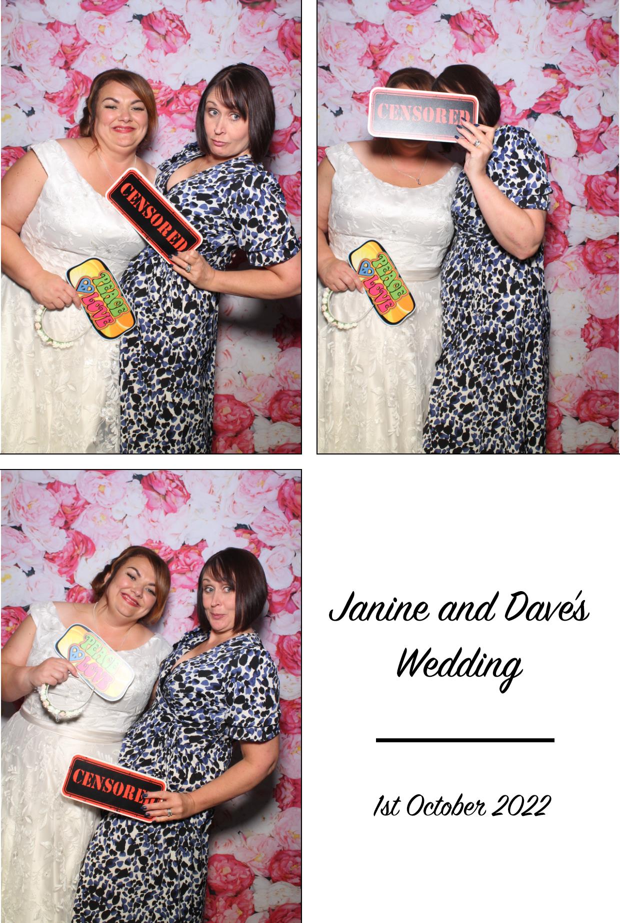 Janine & Dave's Wedding | View more photos from the event at gallery.boothtube.co.uk/u/BoothtubeLtd/Janine-Daves-Wedding