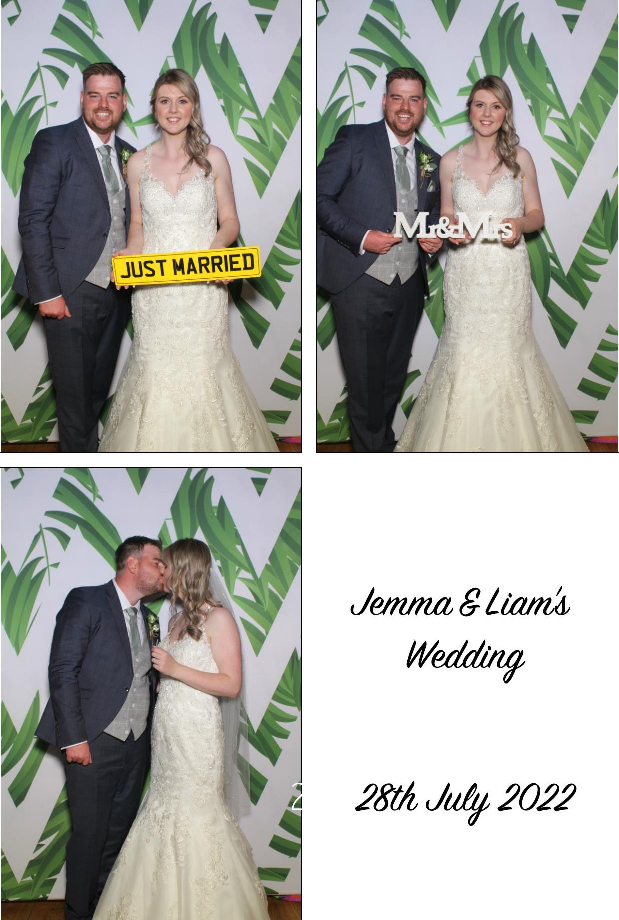 Jemma & Liam's Wedding | View more photos from the event at gallery.boothtube.co.uk/u/BoothtubeLtd/Jemma-Liams-Wedding