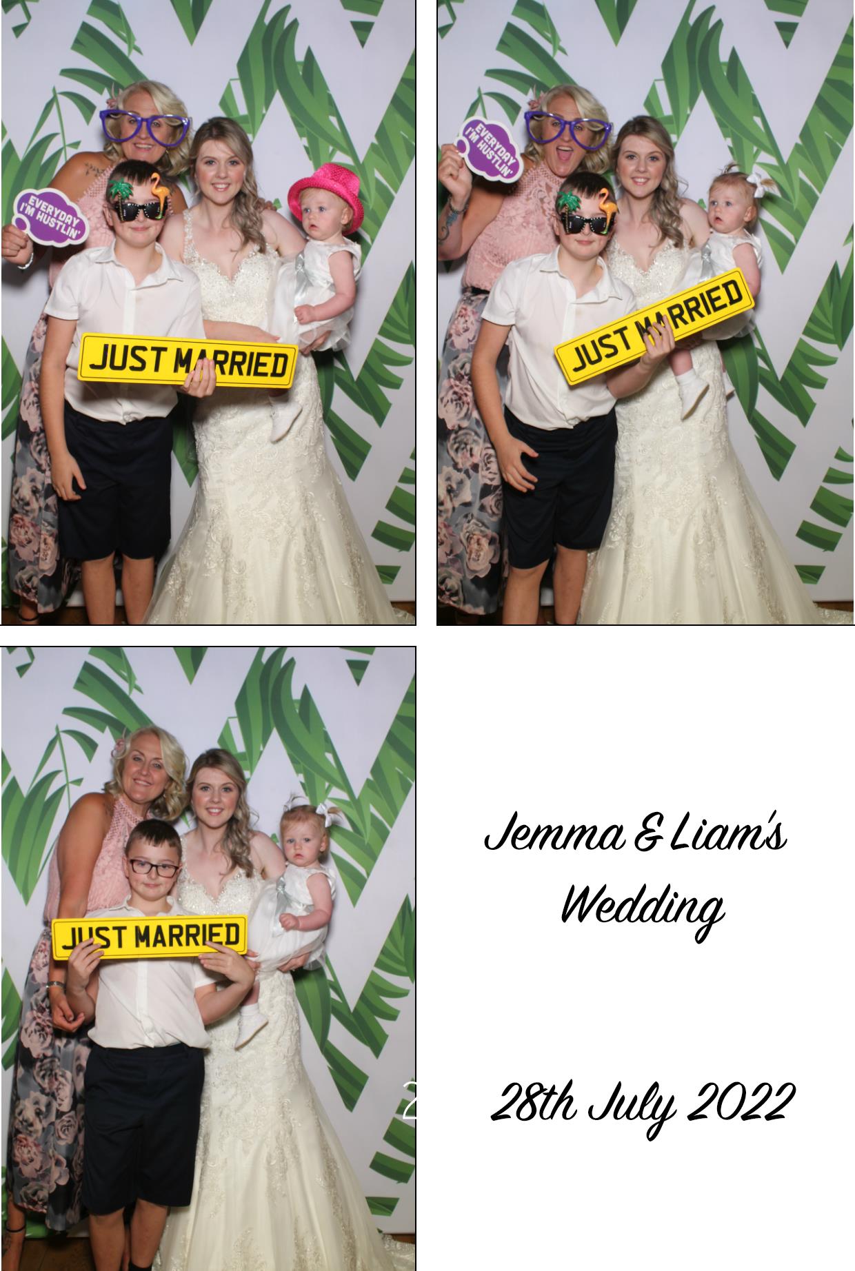 Jemma & Liam's Wedding | View more photos from the event at gallery.boothtube.co.uk/u/BoothtubeLtd/Jemma-Liams-Wedding