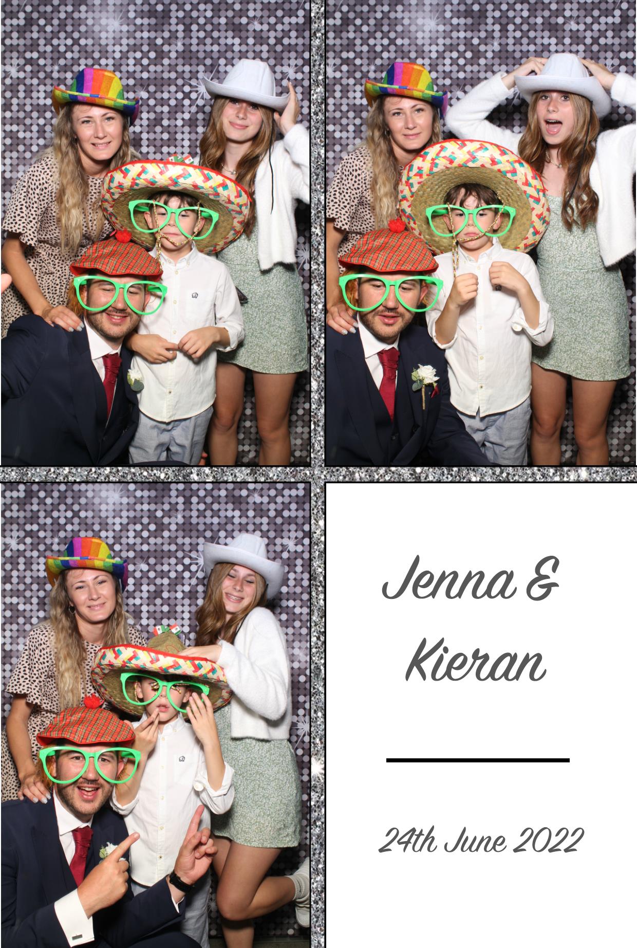 Jenna & Kieran's Wedding | View more photos from the event at gallery.boothtube.co.uk/u/BoothtubeLtd/Jenna-Kierans-Wedding