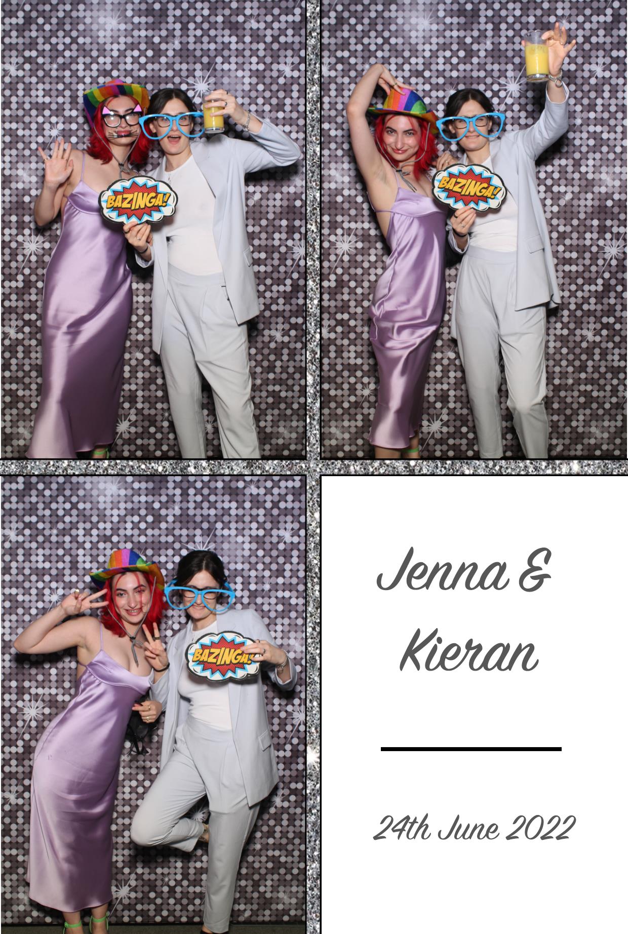 Jenna & Kieran's Wedding | View more photos from the event at gallery.boothtube.co.uk/u/BoothtubeLtd/Jenna-Kierans-Wedding