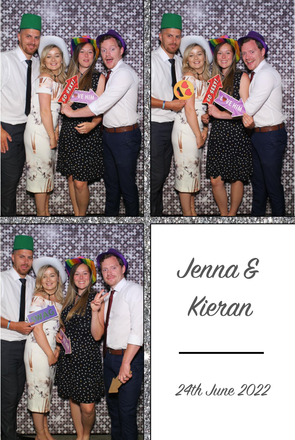 Jenna & Kieran's Wedding | View more photos from the event at gallery.boothtube.co.uk/u/BoothtubeLtd/Jenna-Kierans-Wedding