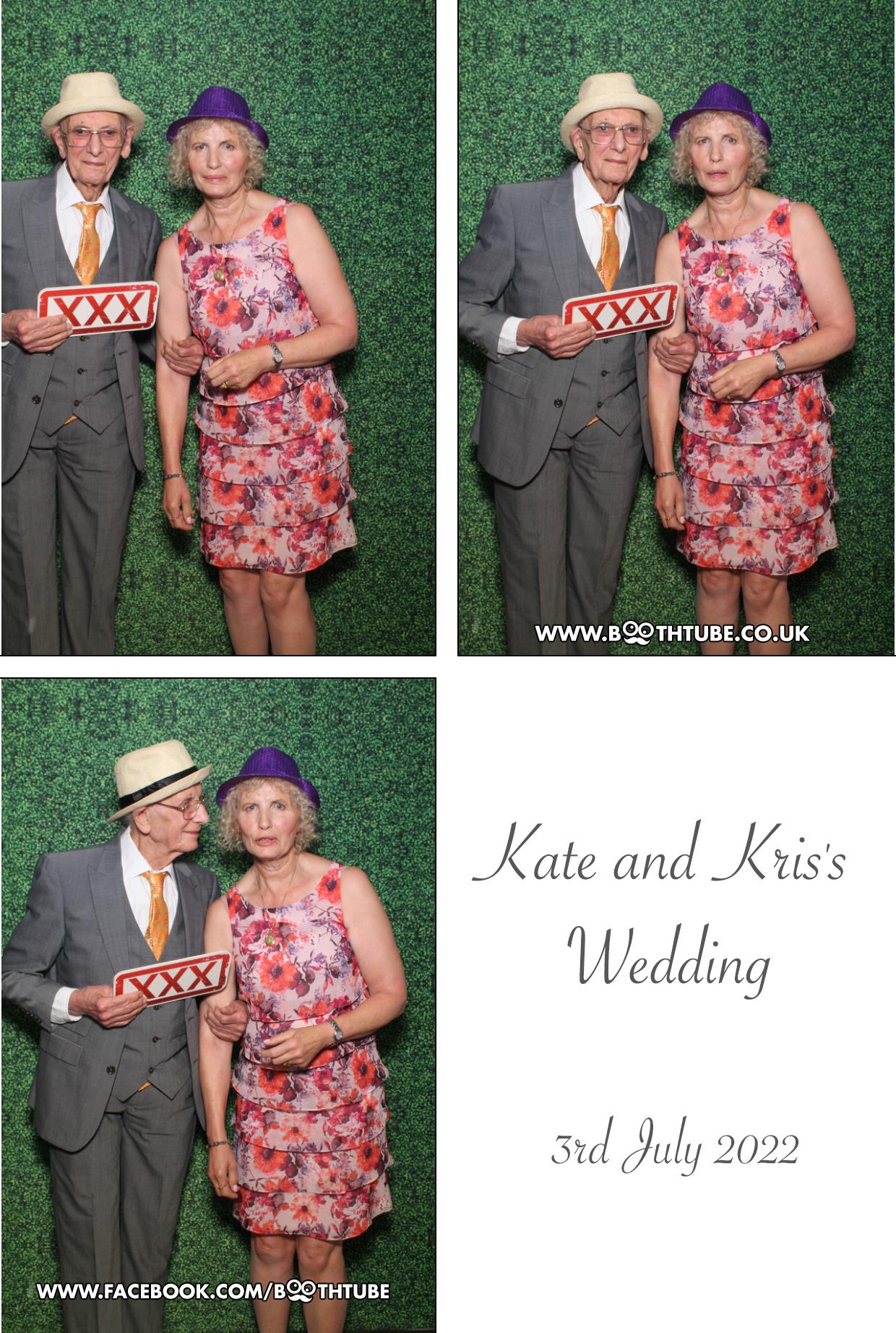 Kate & Kris's Wedding | View more photos from the event at gallery.boothtube.co.uk/u/BoothtubeLtd/Kate-Kriss-Wedding