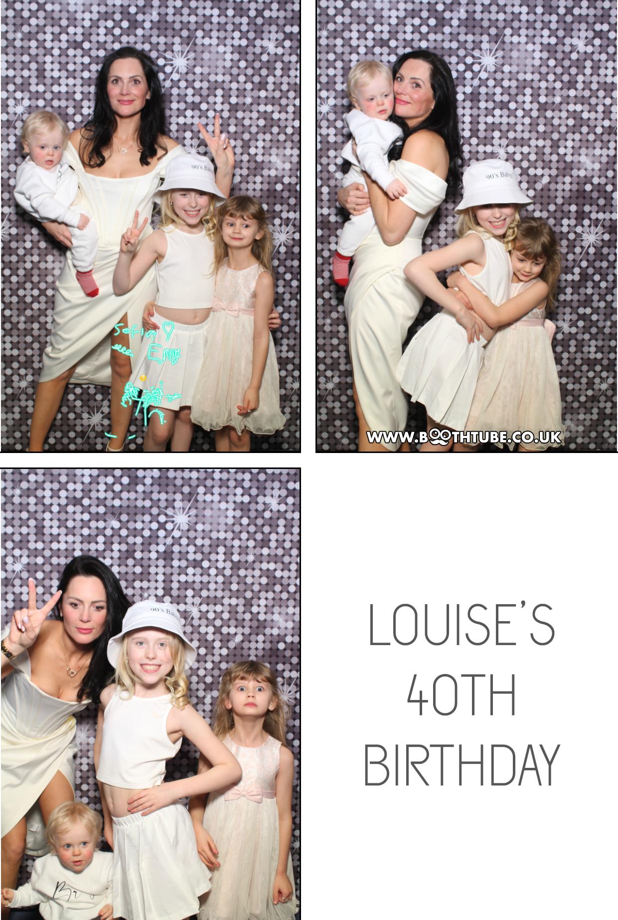 Louise's 40th Birthday | View more photos from the event at gallery.boothtube.co.uk/u/BoothtubeLtd/Louises-40th-Birthday