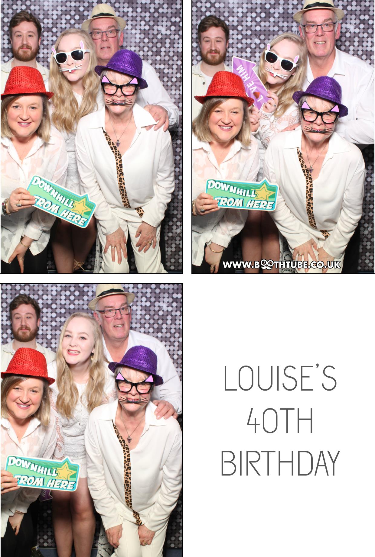 Louise's 40th Birthday | View more photos from the event at gallery.boothtube.co.uk/u/BoothtubeLtd/Louises-40th-Birthday