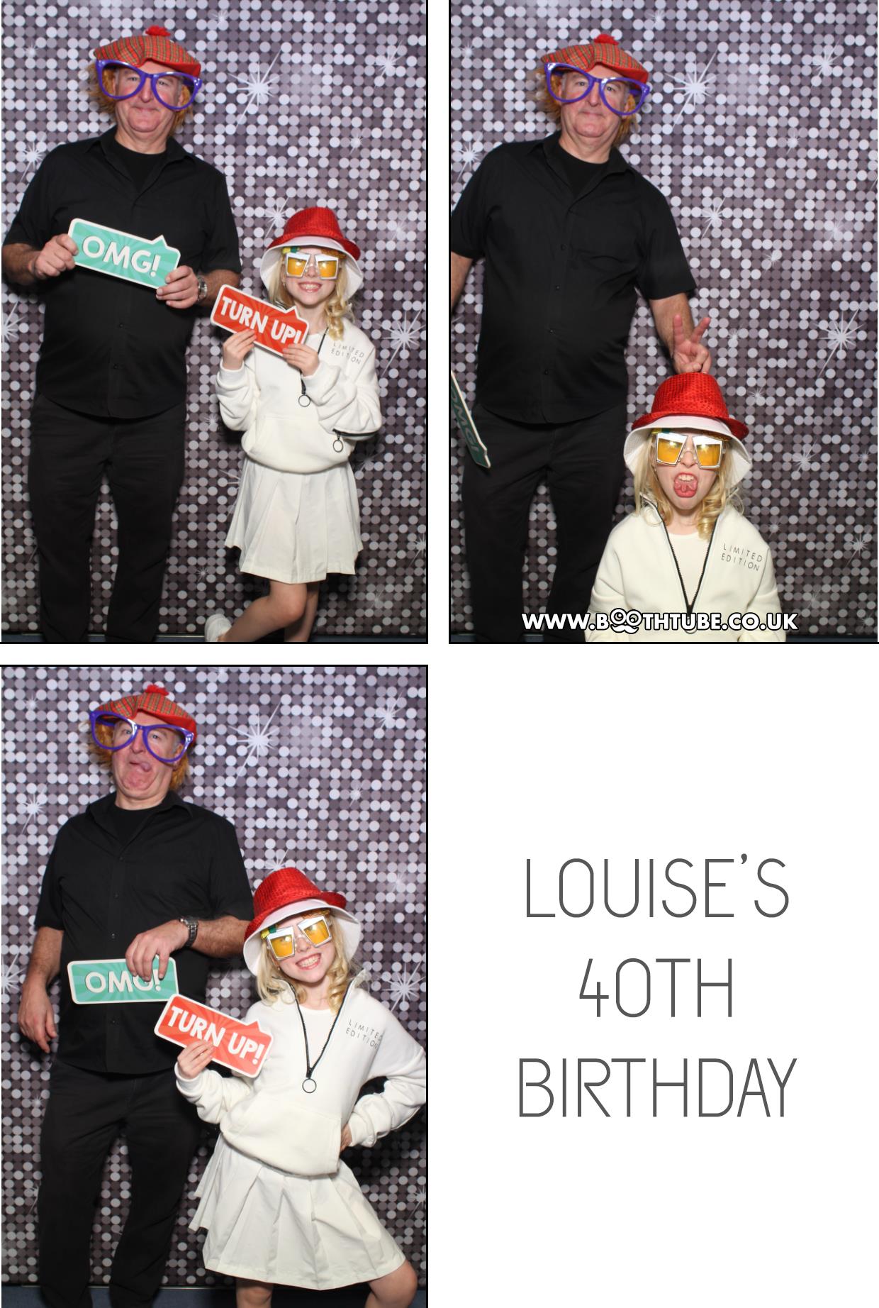 Louise's 40th Birthday | View more photos from the event at gallery.boothtube.co.uk/u/BoothtubeLtd/Louises-40th-Birthday