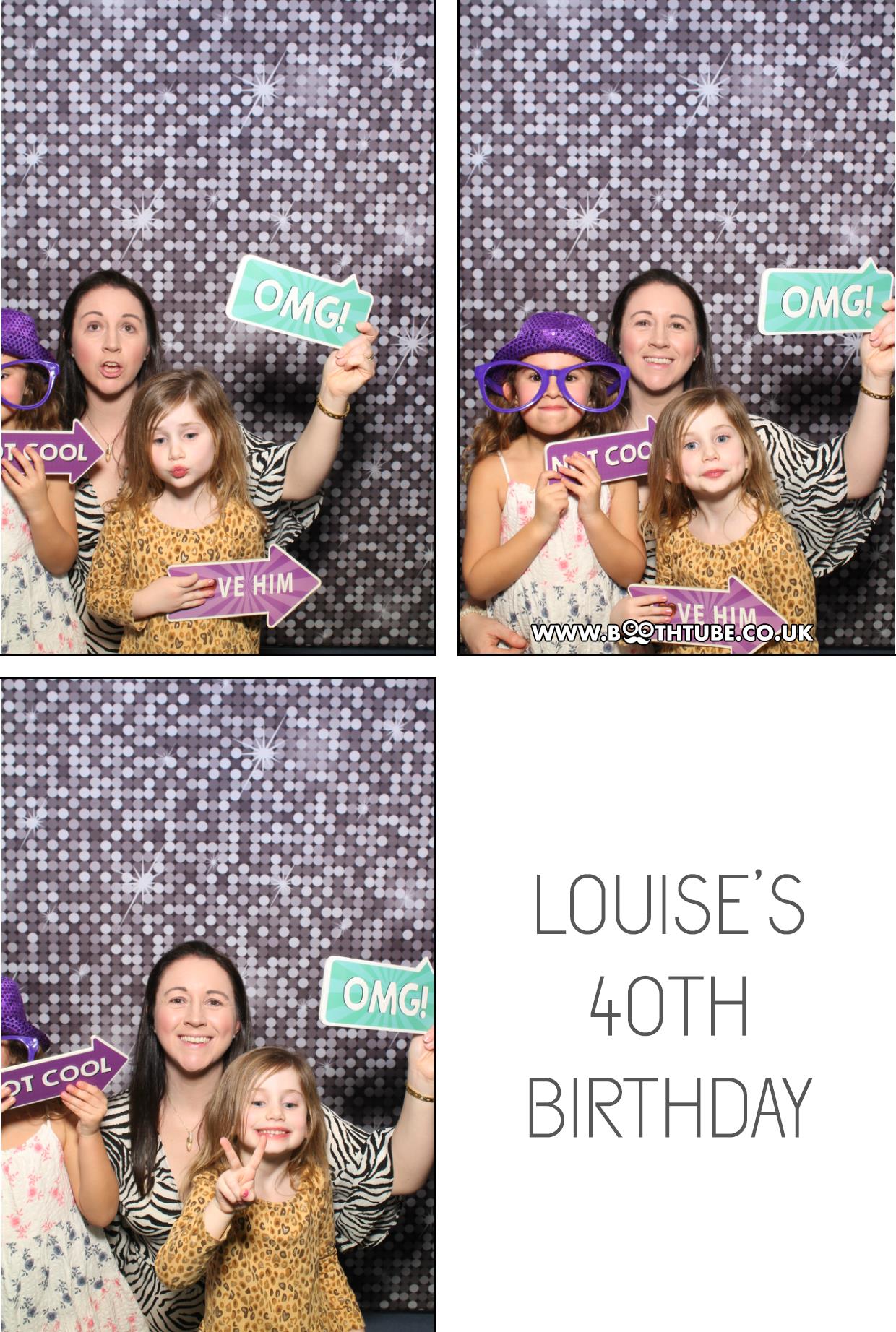 Louise's 40th Birthday | View more photos from the event at gallery.boothtube.co.uk/u/BoothtubeLtd/Louises-40th-Birthday