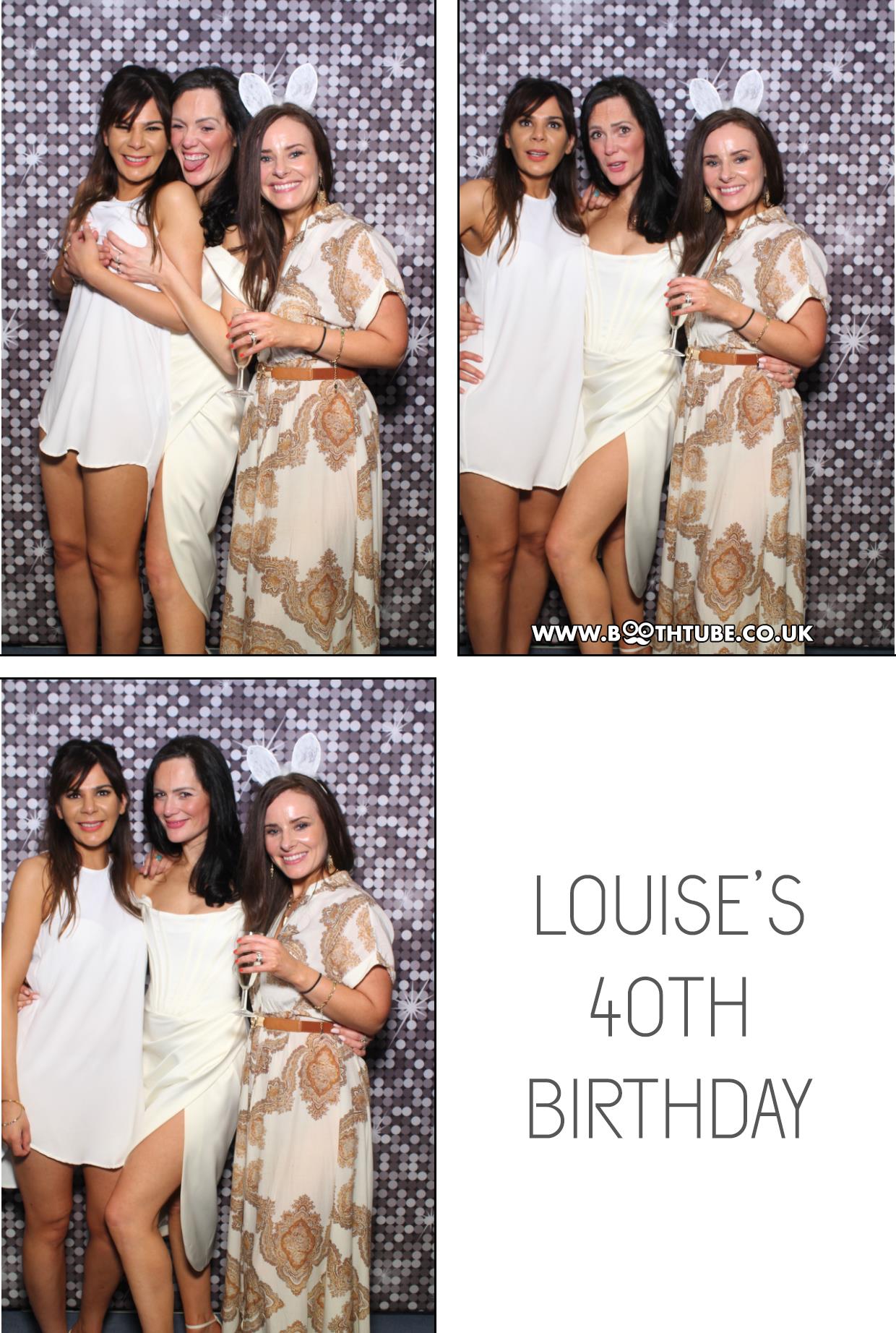 Louise's 40th Birthday | View more photos from the event at gallery.boothtube.co.uk/u/BoothtubeLtd/Louises-40th-Birthday