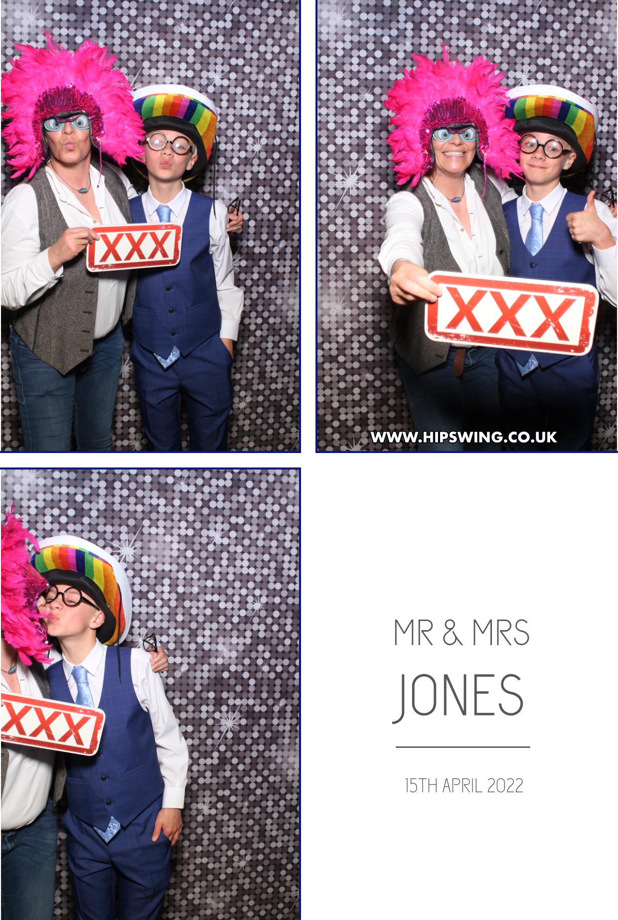 Mr & Mrs Jones | View more photos from the event at gallery.boothtube.co.uk/u/BoothtubeLtd/Mr-Mrs-Jones