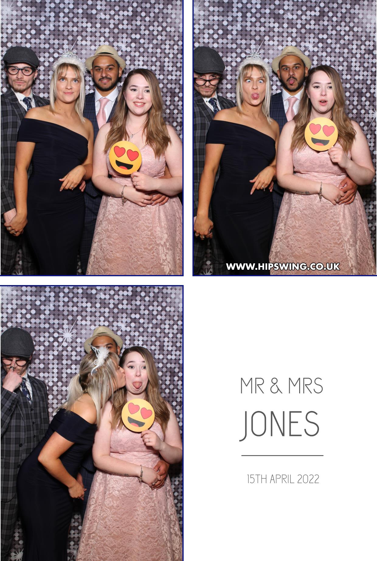 Mr & Mrs Jones | View more photos from the event at gallery.boothtube.co.uk/u/BoothtubeLtd/Mr-Mrs-Jones
