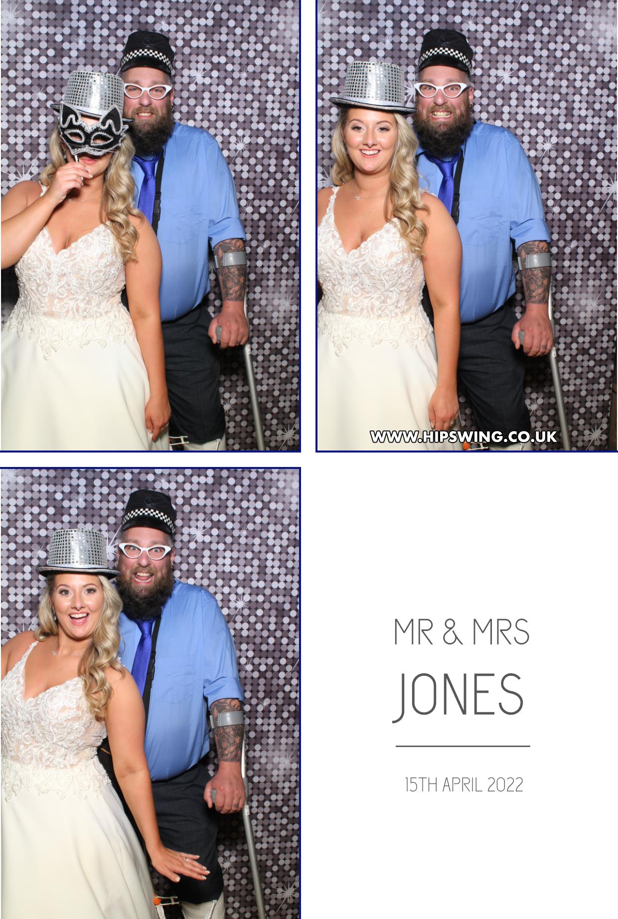 Mr & Mrs Jones | View more photos from the event at gallery.boothtube.co.uk/u/BoothtubeLtd/Mr-Mrs-Jones