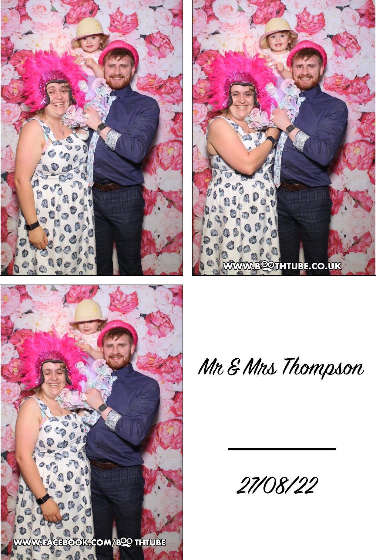 Mr & Mrs Thompson's Wedding | View more photos from the event at gallery.boothtube.co.uk/u/BoothtubeLtd/Mr-Mrs-Thompsons-Wedding