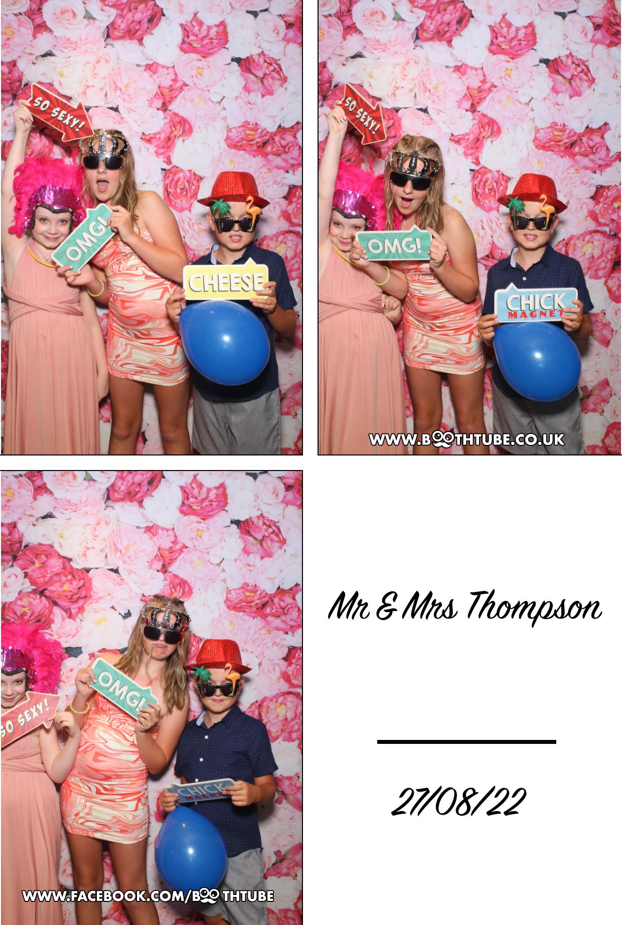 Mr & Mrs Thompson's Wedding | View more photos from the event at gallery.boothtube.co.uk/u/BoothtubeLtd/Mr-Mrs-Thompsons-Wedding