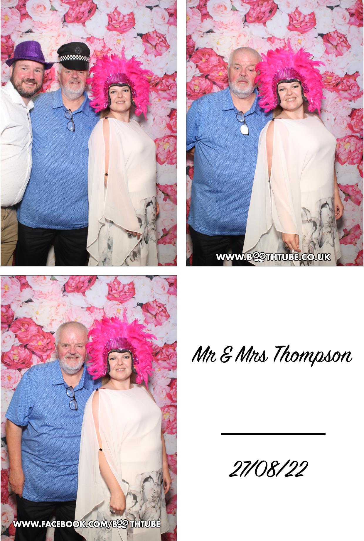 Mr & Mrs Thompson's Wedding | View more photos from the event at gallery.boothtube.co.uk/u/BoothtubeLtd/Mr-Mrs-Thompsons-Wedding