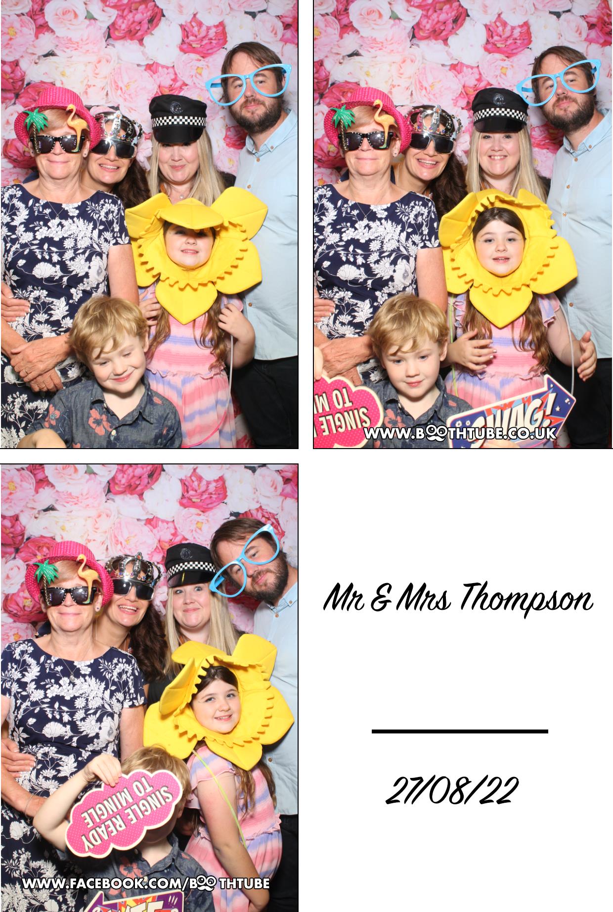 Mr & Mrs Thompson's Wedding | View more photos from the event at gallery.boothtube.co.uk/u/BoothtubeLtd/Mr-Mrs-Thompsons-Wedding