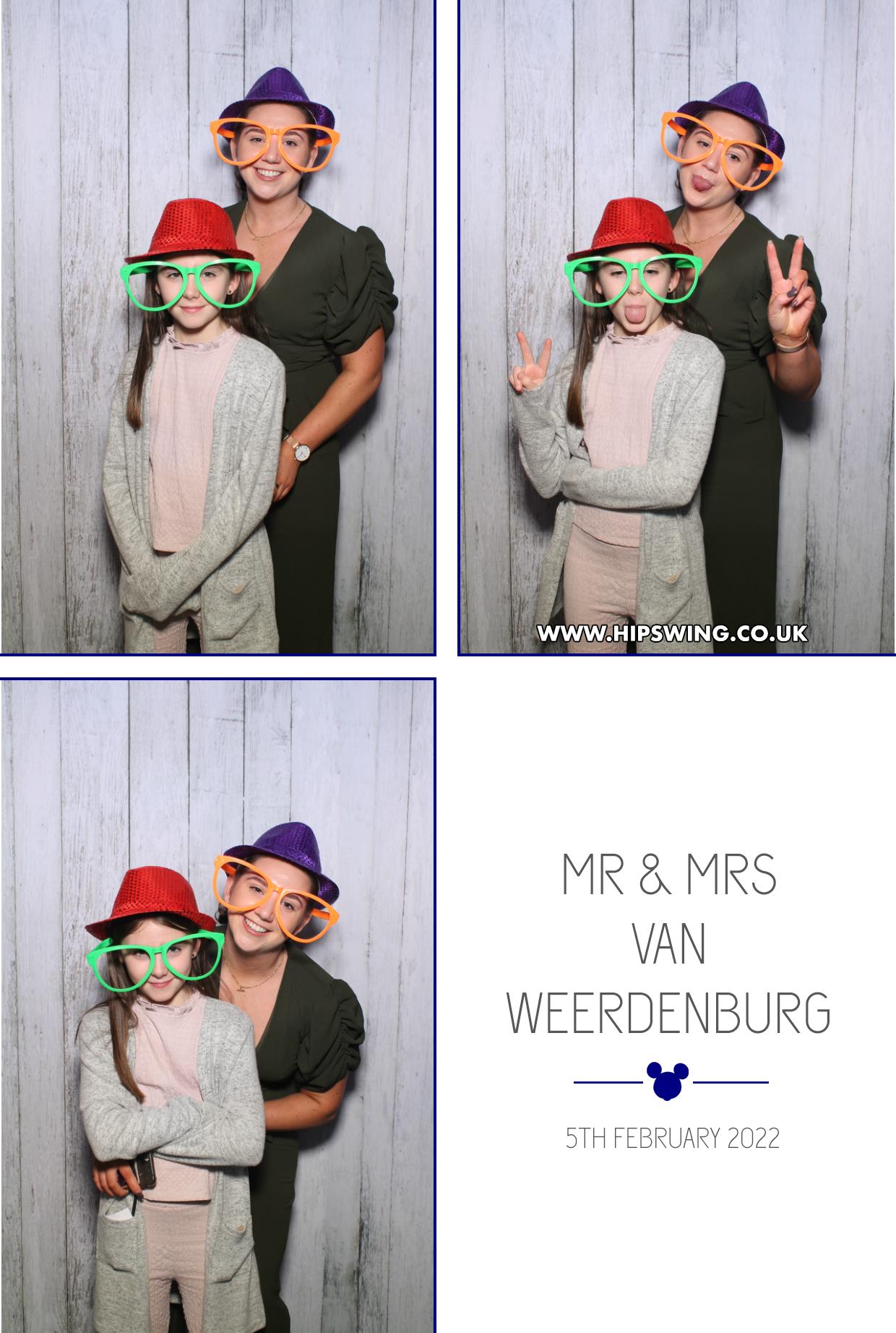 Mr & Mrs Weerdenburg | View more photos from the event at gallery.boothtube.co.uk/u/BoothtubeLtd/Mr-Mrs-Weerdenburg