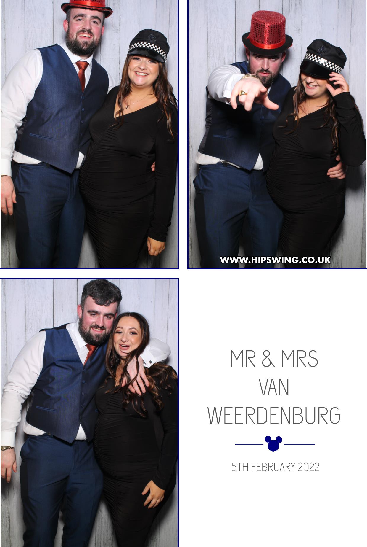Mr & Mrs Weerdenburg | View more photos from the event at gallery.boothtube.co.uk/u/BoothtubeLtd/Mr-Mrs-Weerdenburg