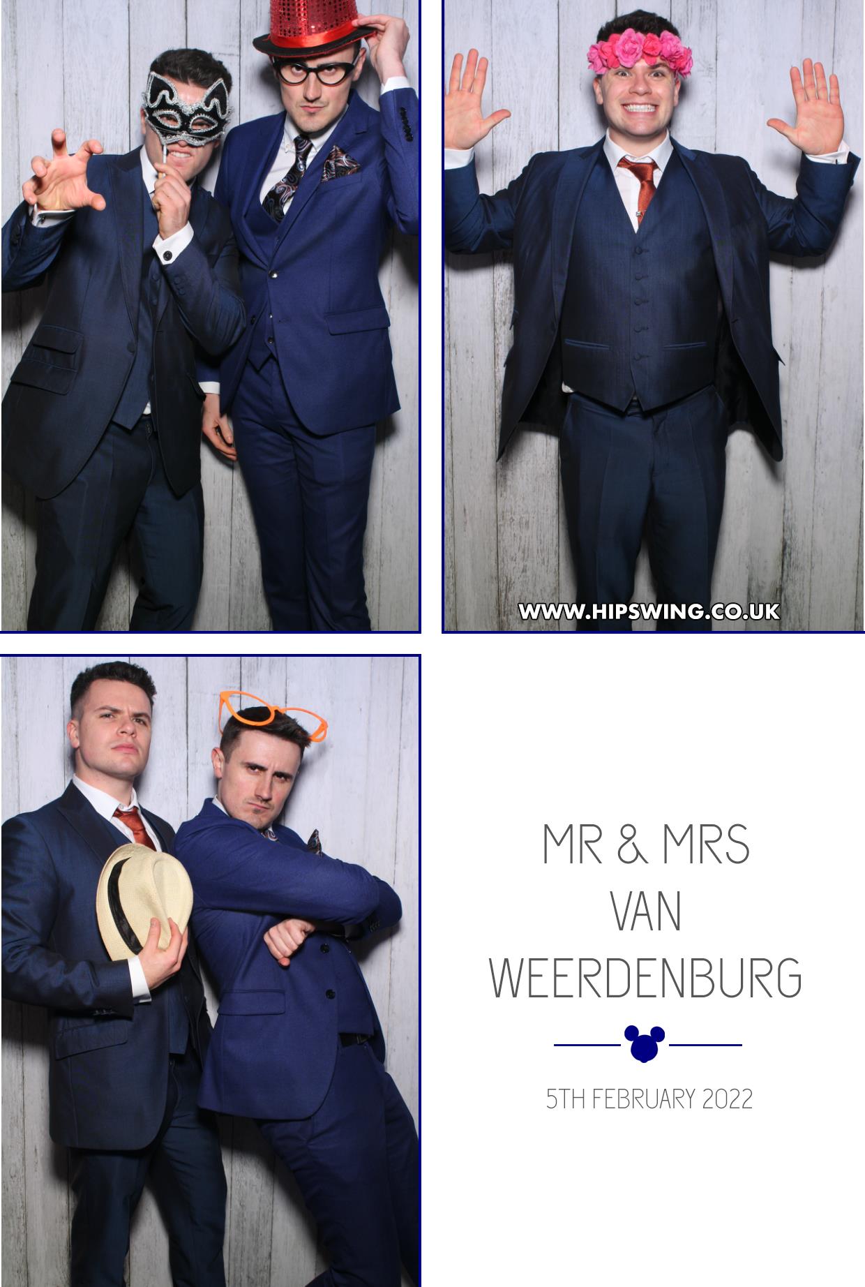Mr & Mrs Weerdenburg | View more photos from the event at gallery.boothtube.co.uk/u/BoothtubeLtd/Mr-Mrs-Weerdenburg