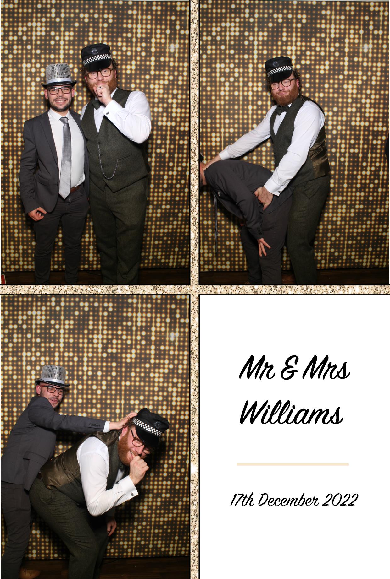 Mr & Mrs Williams | View more photos from the event at gallery.boothtube.co.uk/u/BoothtubeLtd/Mr-Mrs-Williams