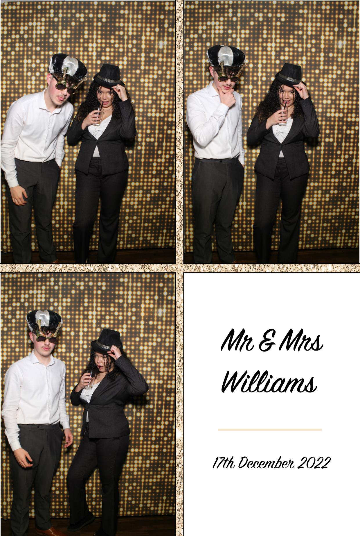 Mr & Mrs Williams | View more photos from the event at gallery.boothtube.co.uk/u/BoothtubeLtd/Mr-Mrs-Williams
