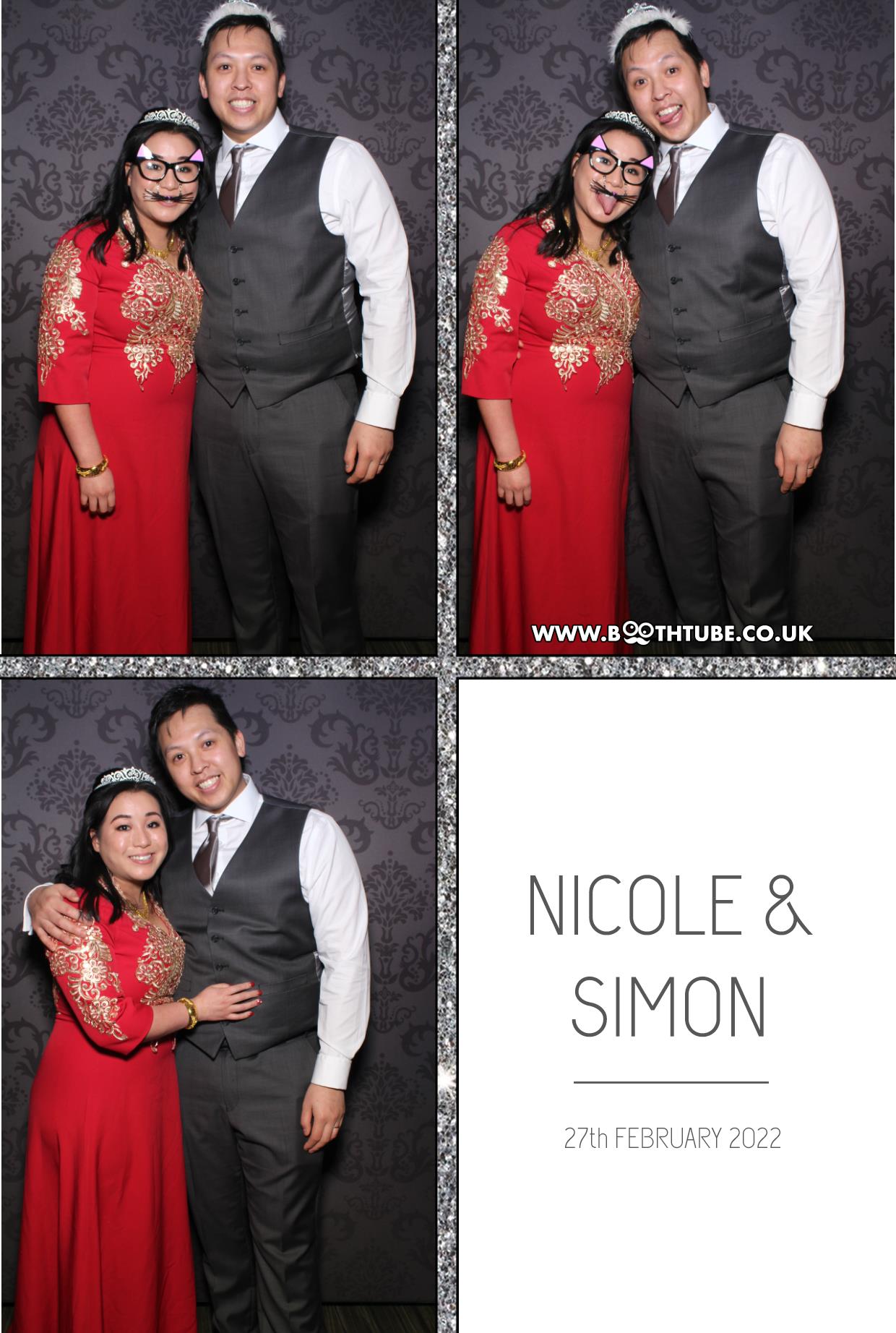 Nicole and Simon's Wedding | View more photos from the event at gallery.boothtube.co.uk/u/BoothtubeLtd/Nicole-and-Simons-Wedding