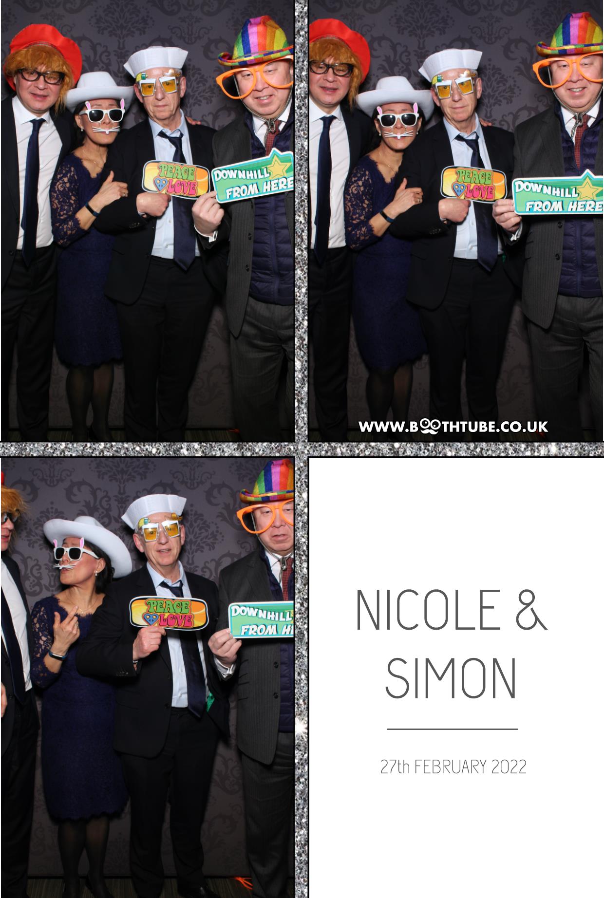 Nicole and Simon's Wedding | View more photos from the event at gallery.boothtube.co.uk/u/BoothtubeLtd/Nicole-and-Simons-Wedding