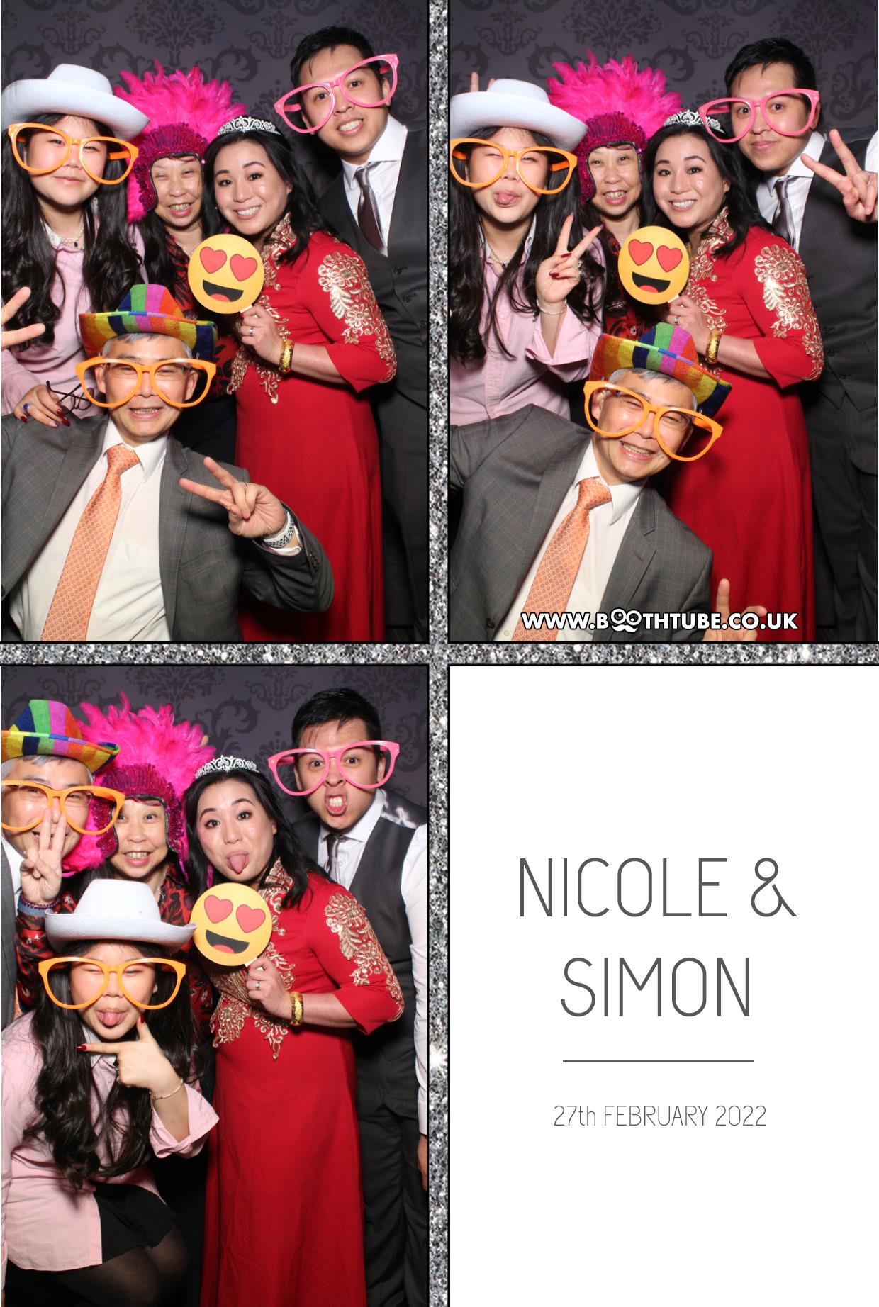 Nicole and Simon's Wedding | View more photos from the event at gallery.boothtube.co.uk/u/BoothtubeLtd/Nicole-and-Simons-Wedding