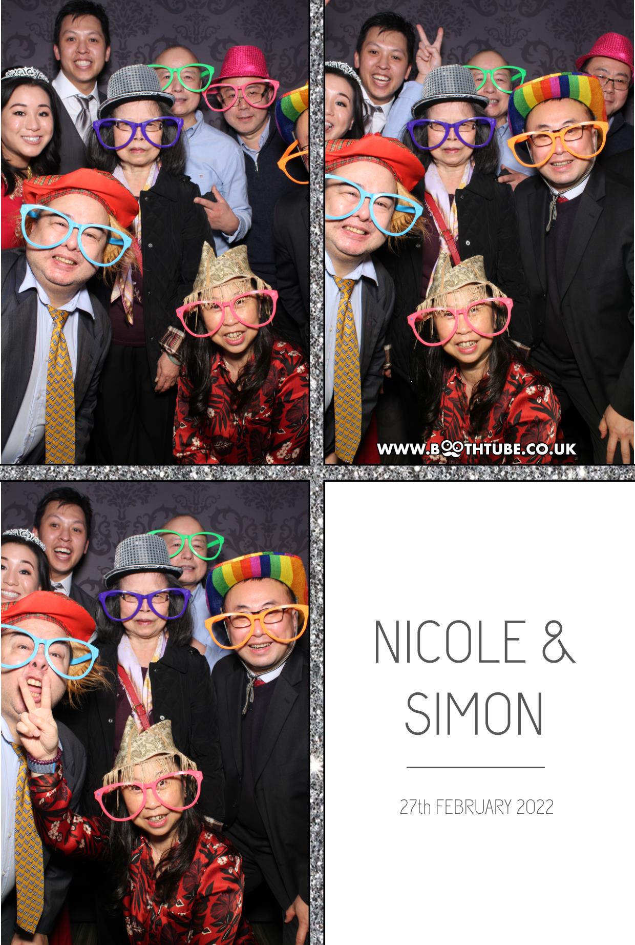 Nicole and Simon's Wedding | View more photos from the event at gallery.boothtube.co.uk/u/BoothtubeLtd/Nicole-and-Simons-Wedding